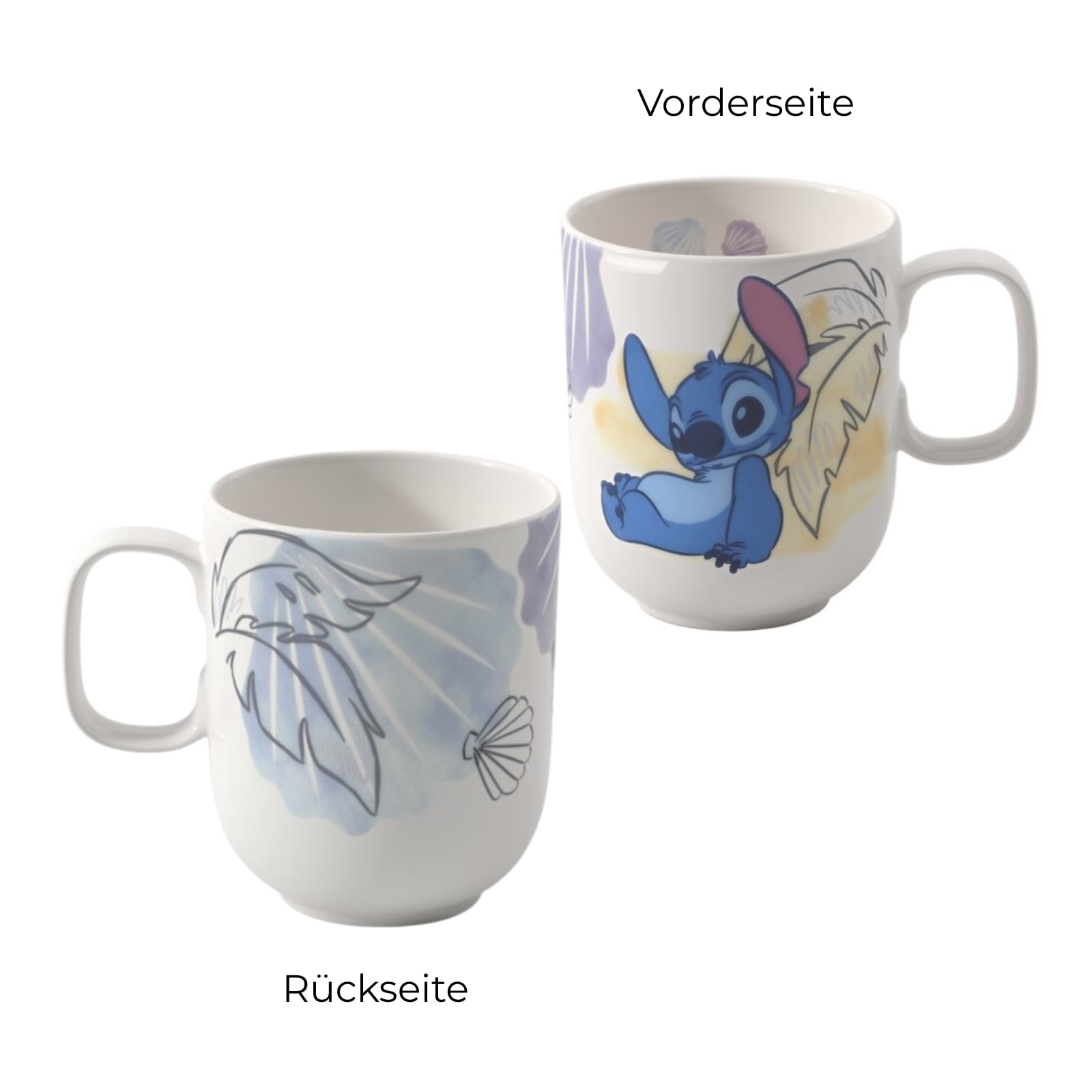 Villeroy & Boch Kindergeschirr-Set »Kindergeschirr-Set Disney Stitch 3er Set bunt« Spülmaschinenfest, Mikrowellensicher