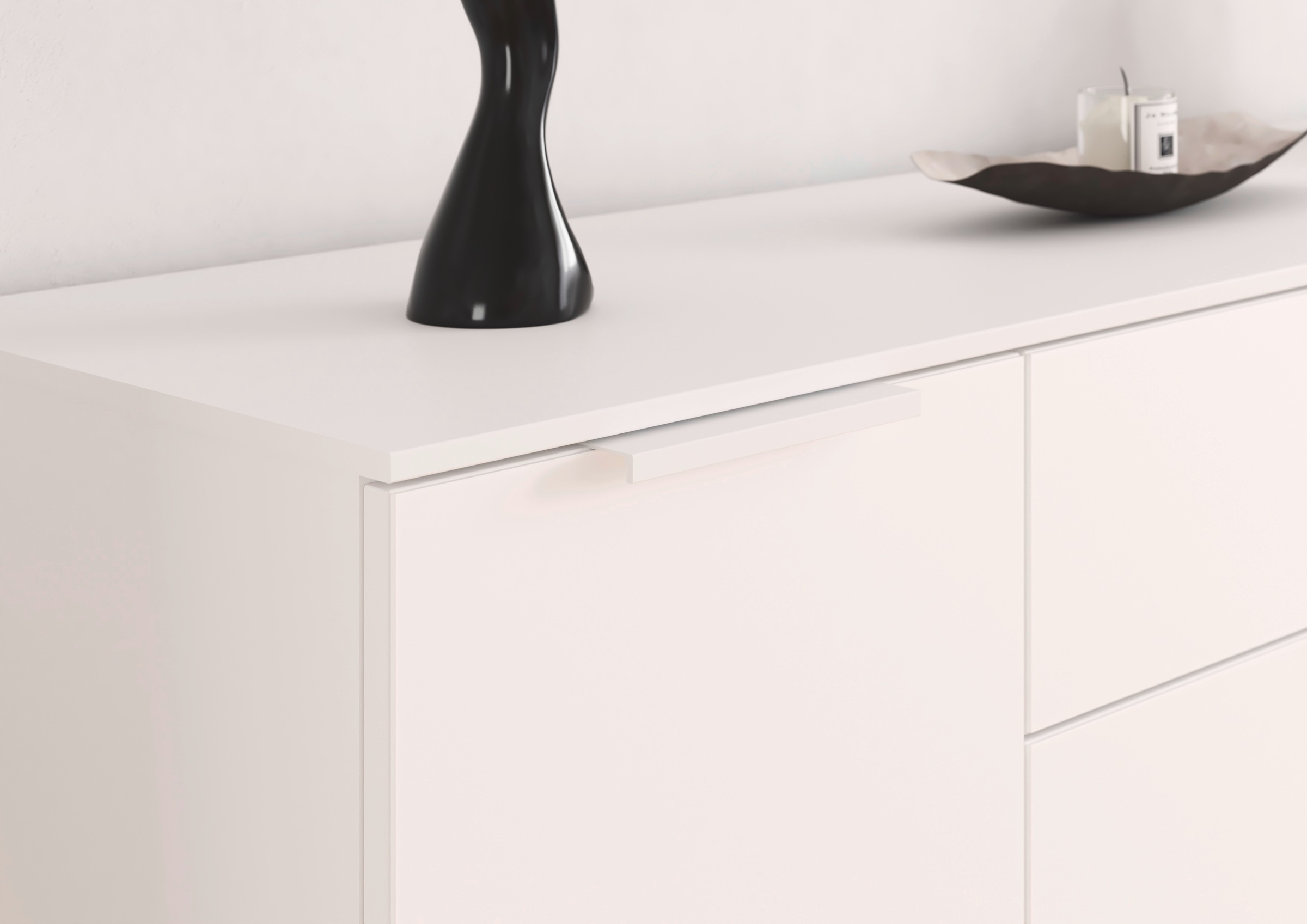 LeGer Home by Lena Gercke Kommode »Serina«, mit 4 Schubkästen und 2 Türen sowie Metallgriffen MADE IN GERMANY