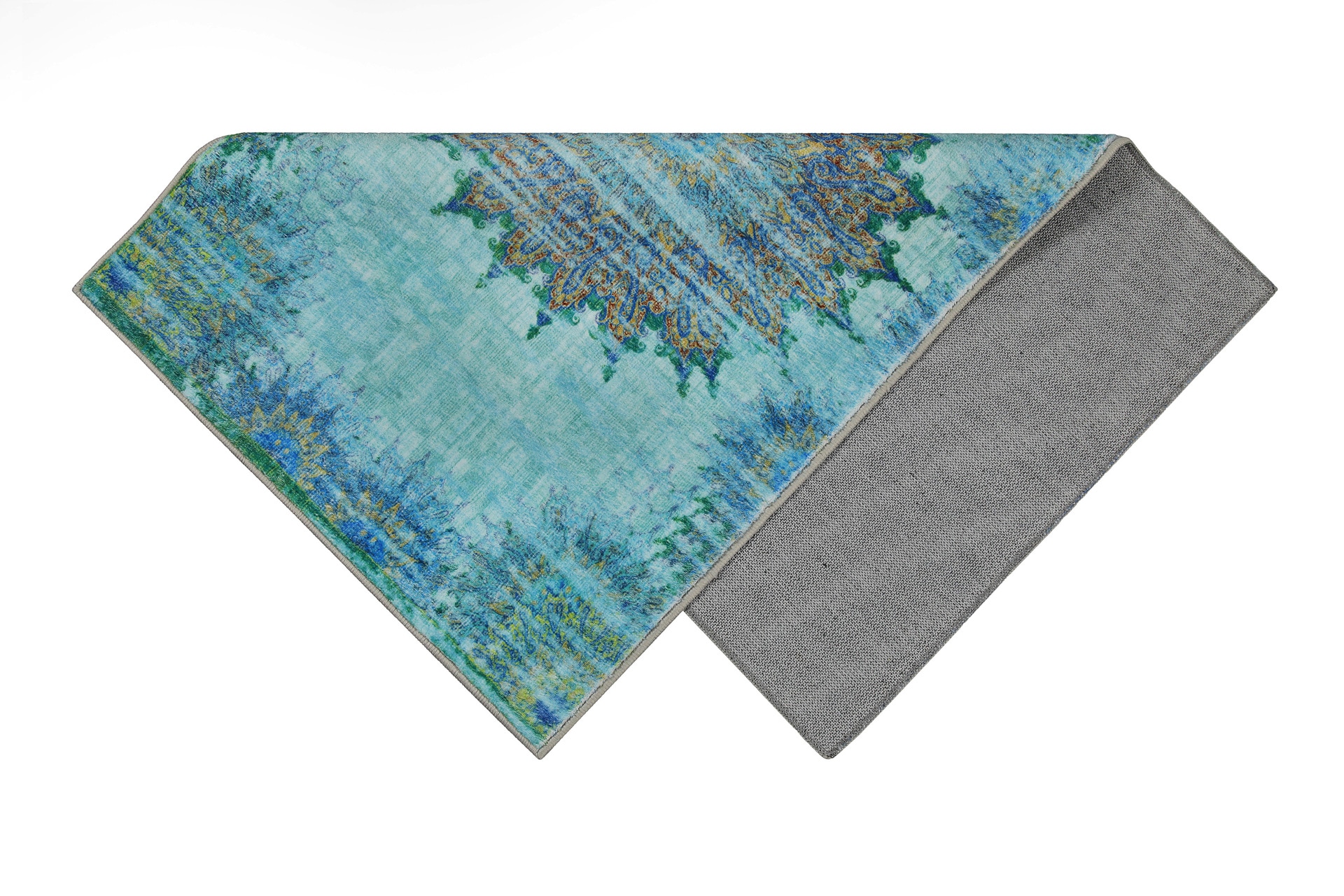 Wecon home Badematte »Healing« Höhe 0,5 mm fußbodenheizungsgeeignet Vintage, waschbar, rutschfest, schnell trocknend, robust, Badteppich