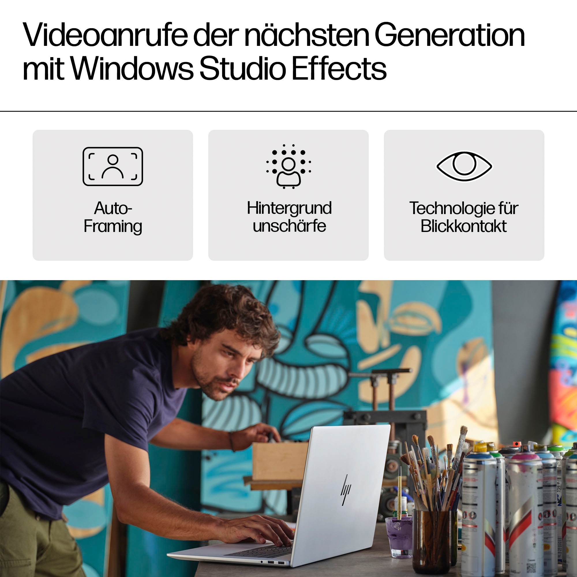 HP Notebook »Envy 17-da0277ng«, 43,9 cm, / 17,3 Zoll, Intel, Core Ultra 7, GeForce RTX 3050, 512 GB SSD