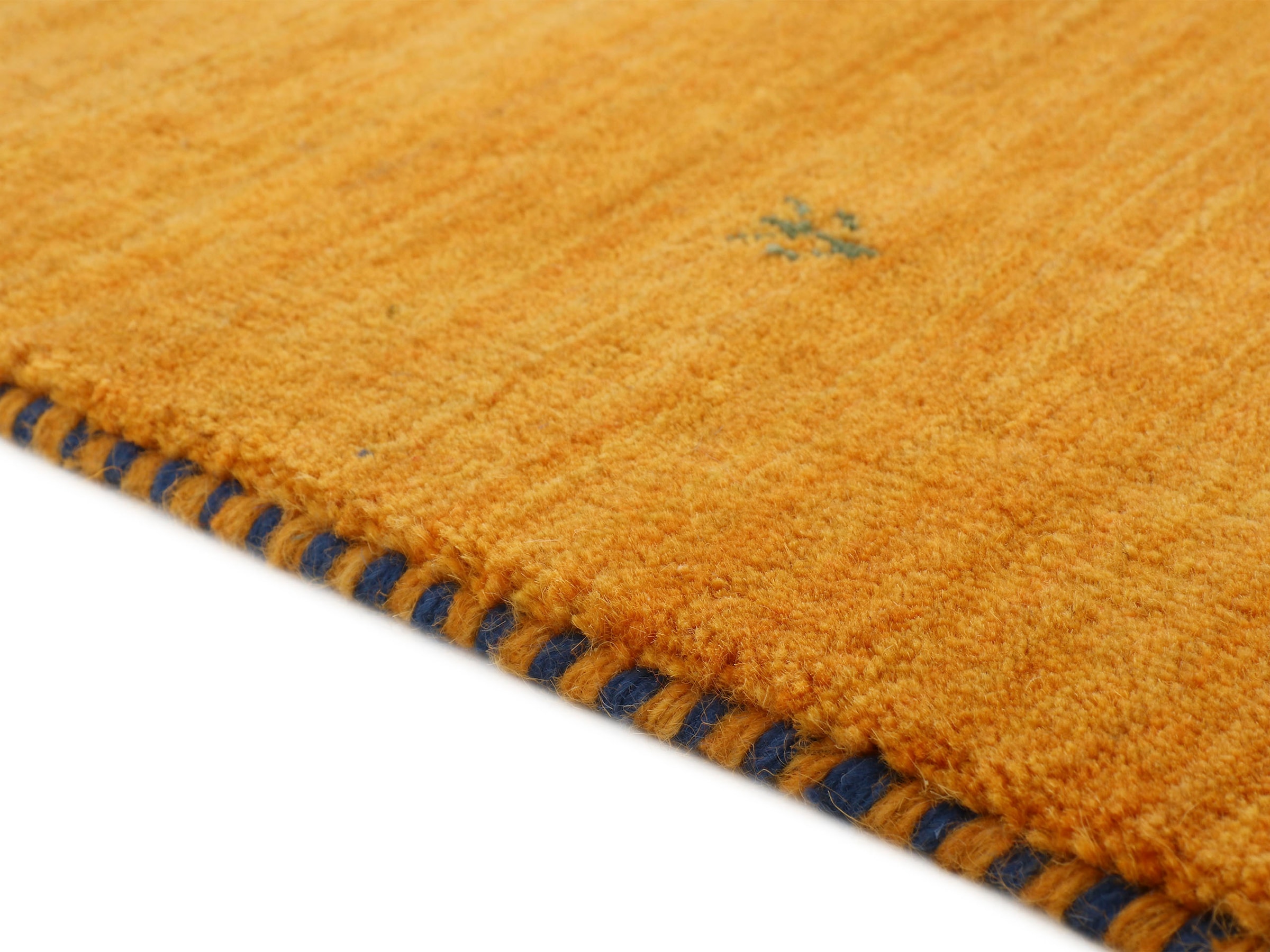 carpetfine Wollteppich »Gabbeh Uni, auch als Läufer und Rund erhältlich«, rechteckig, 15 mm Höhe, reine Wolle, handgewebt, Gabbeh Loom Tiermotiv, große Farbauswahl