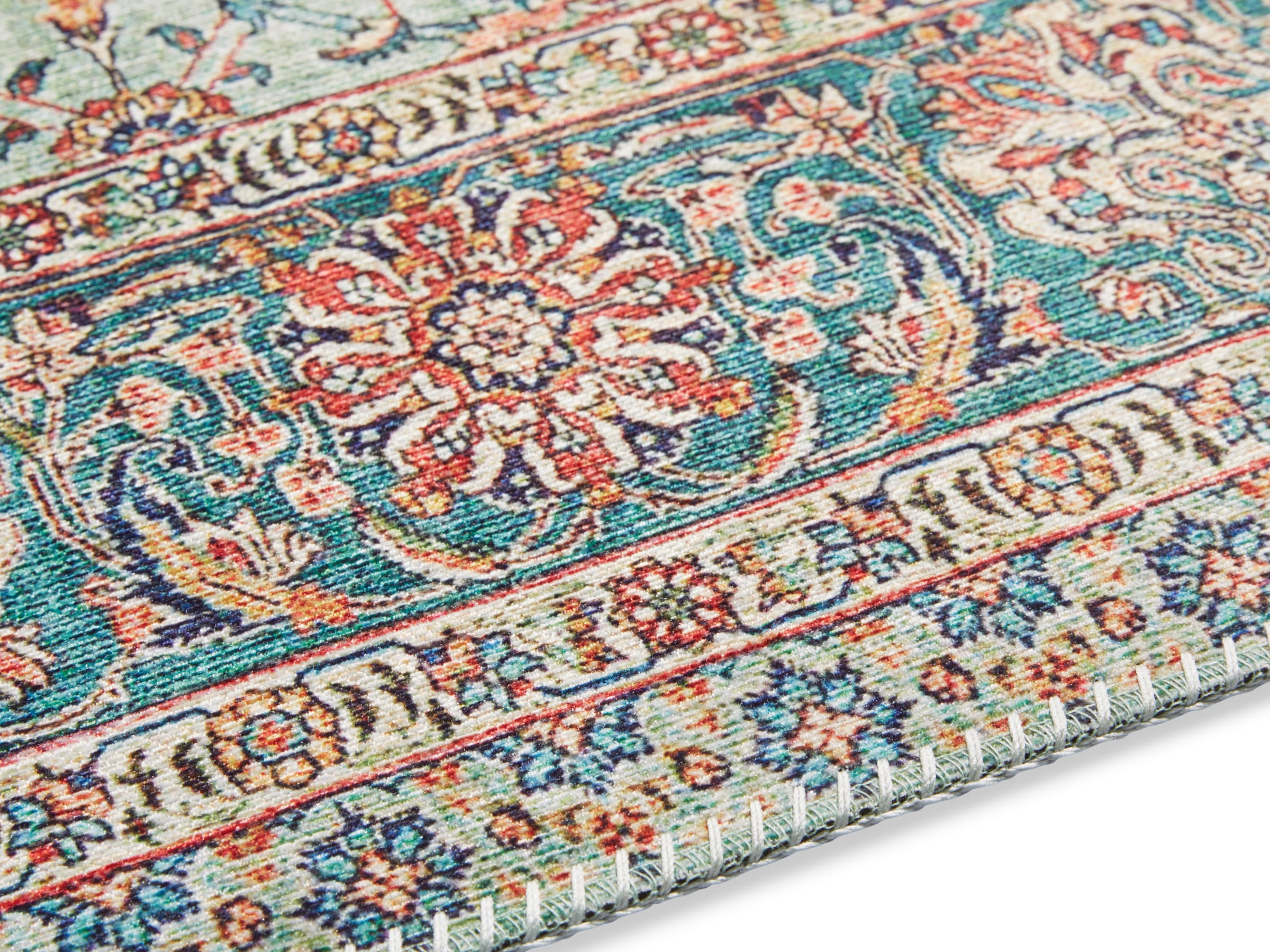 ELLE DECORATION Teppich »Mahal«, rechteckig, 5 mm Höhe, Orientalisch, Kurzflor, Vintage, Wohnzimmer, Schlafzimmer, Läufer