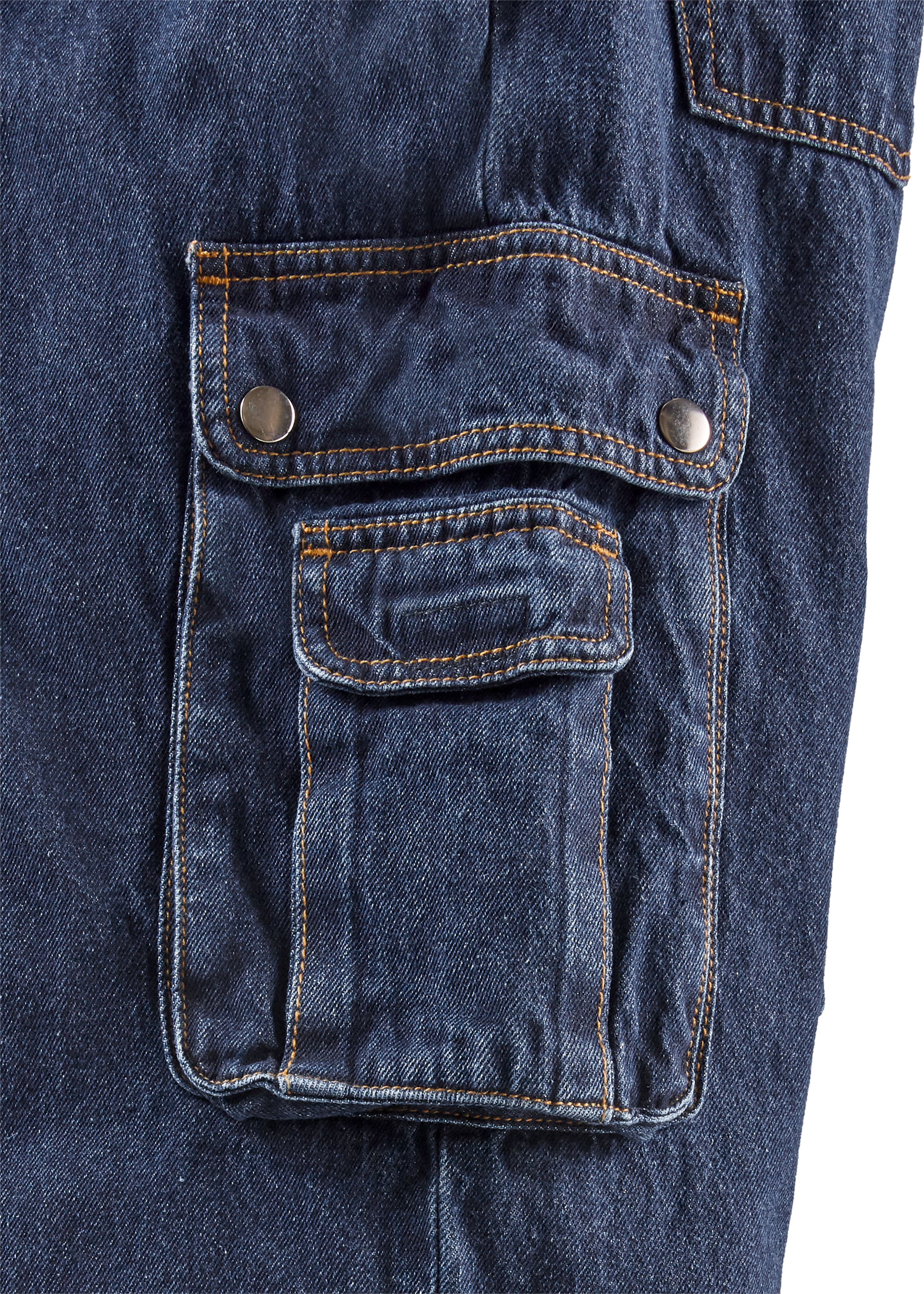Northern Country Arbeitshose »Jeans mit 8 bei Taschen Arbeitjeans tlg., ♕ Bund praktischen mit 100% dehnbarem aus Worker«, 2er-Pack, (2 Baumwolle)