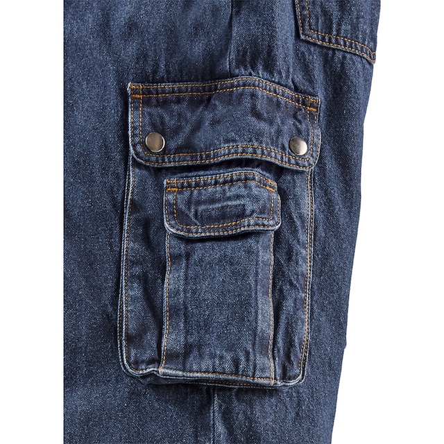 Northern Country Arbeitshose »Jeans Worker«, (2 tlg., 2er-Pack, aus 100%  Baumwolle), Arbeitjeans mit dehnbarem Bund mit 8 praktischen Taschen bei ♕