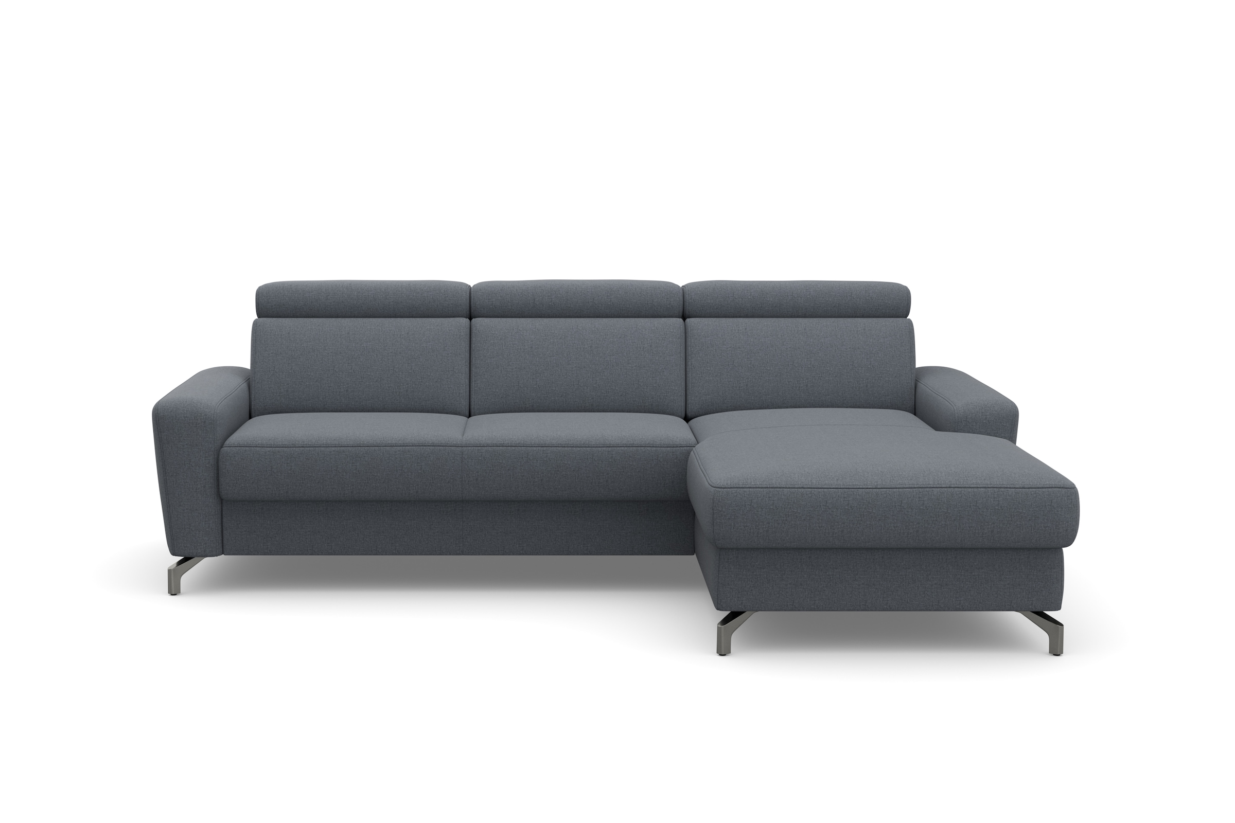 sit&more Ecksofa »Scarlett L-Form«, inklusive Kopfteilverstellung, wahlweise mit Bettfunktion, Bettkasten