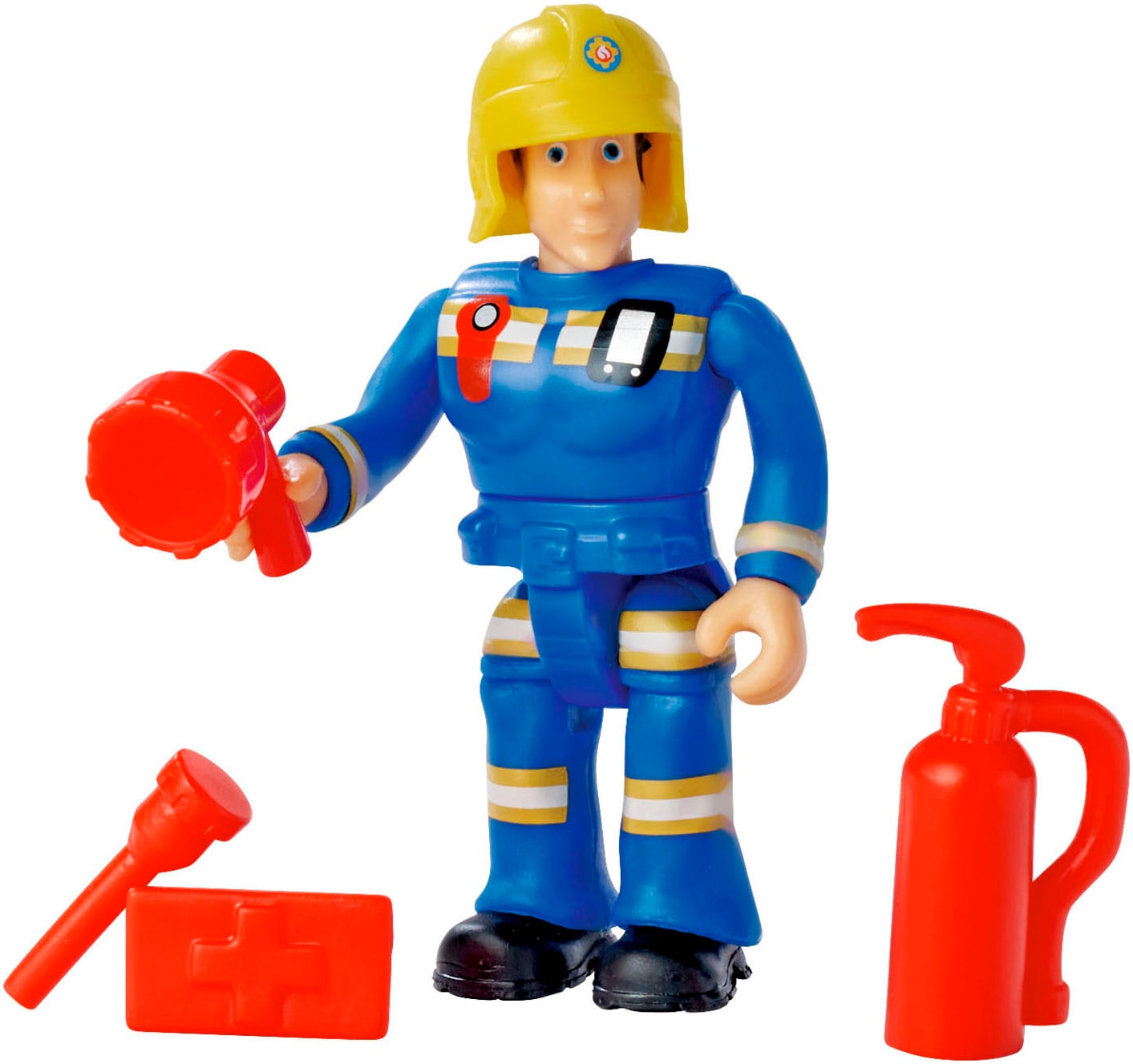 SIMBA Spielzeug-Feuerwehr »Sam First Responder Fahrzeug«, mit Licht und Sound
