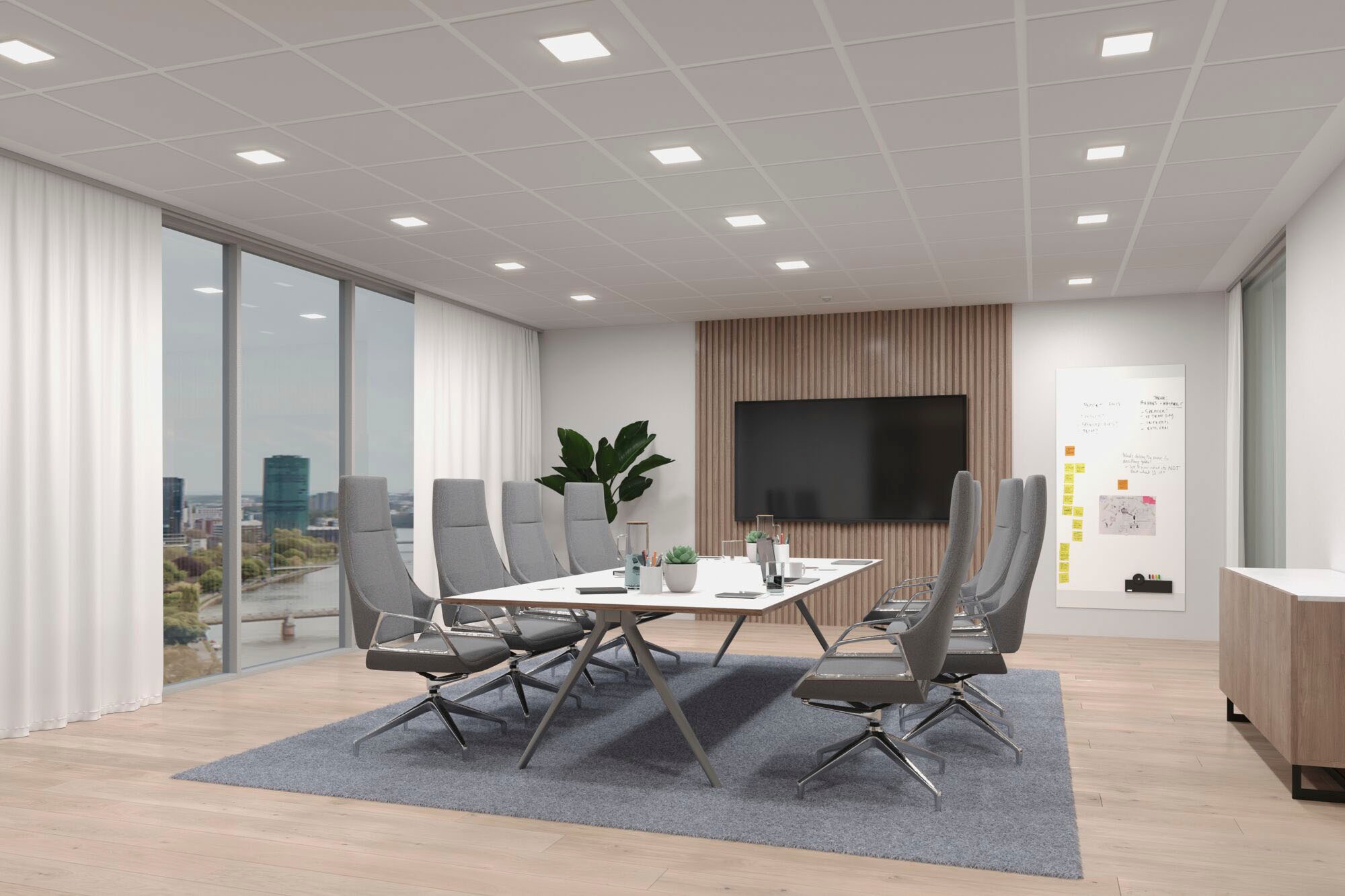 Paulmann LED Einbauleuchte »Veluna VariFit Edge IP44 eckig 90x90mm 500lm 4000K Weiß dimmbar«, 1 flammig, LED Einbaupanel IP44 eckig 90x90mm 500lm 4000K Weiß dimmbar