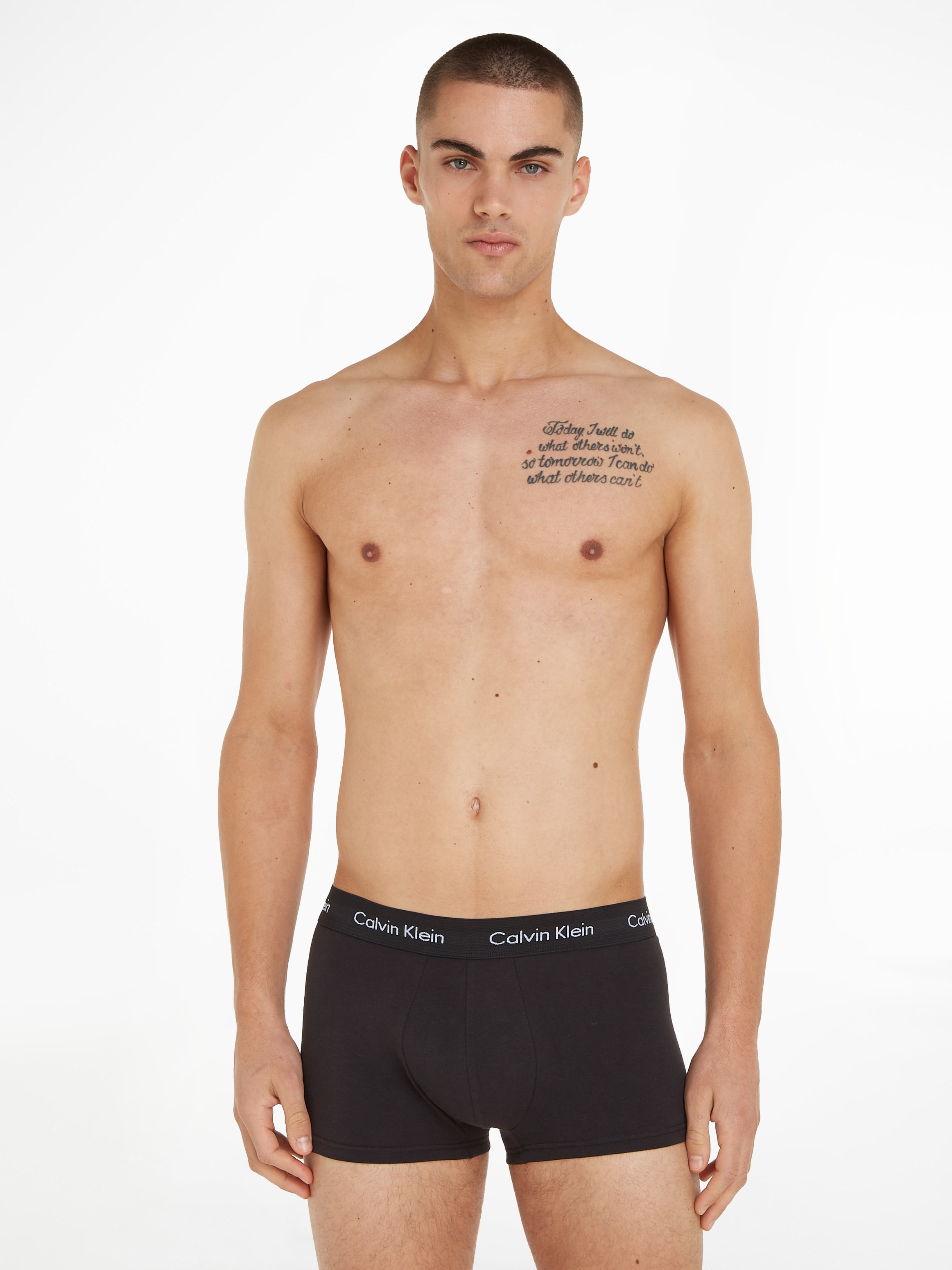 Calvin Klein Underwear Hipster, (3 St.), in blautönen