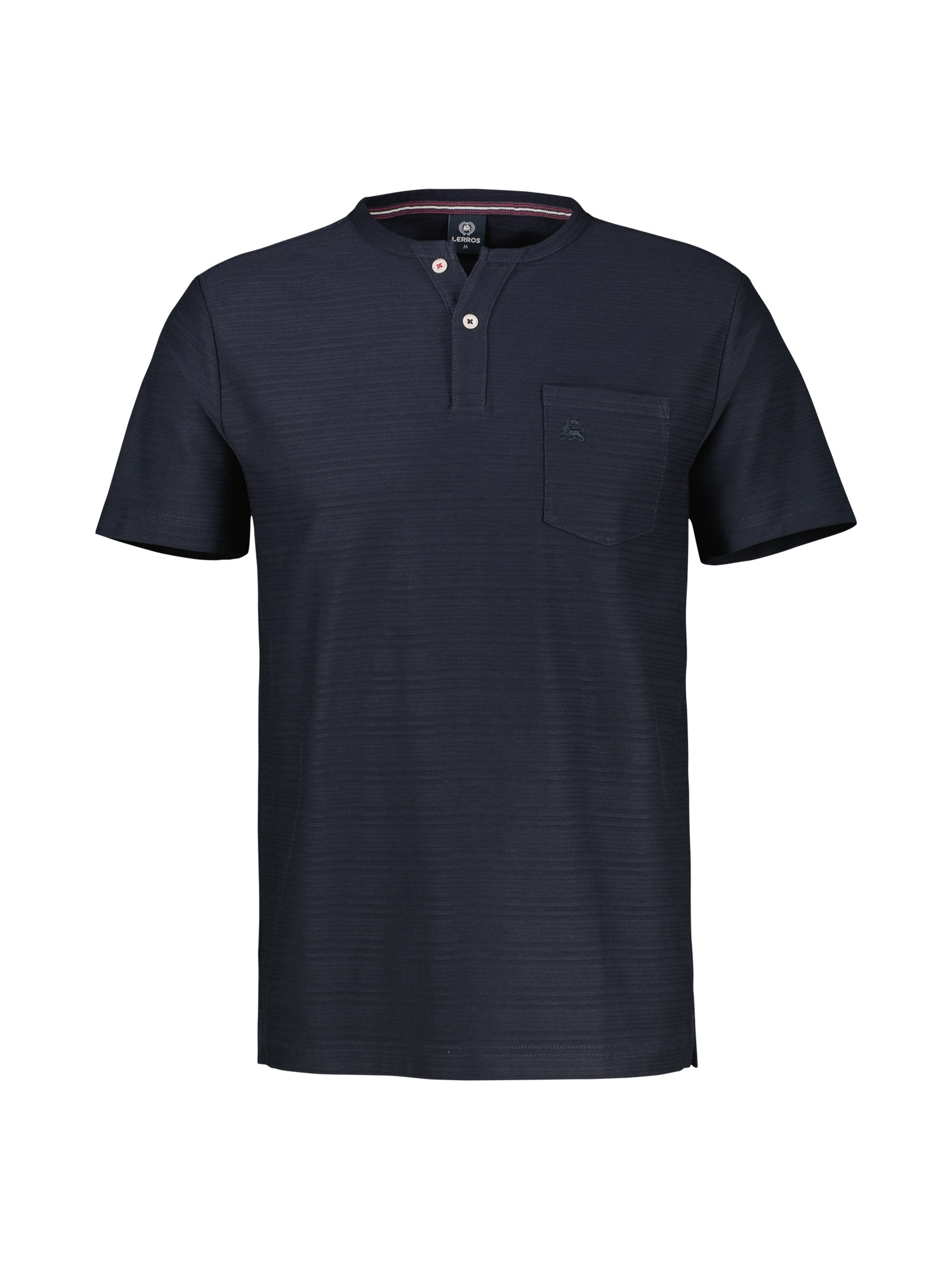 LERROS Henleyshirt »LERROS Serafino-Shirt, sommerlich-tonal gestreift«