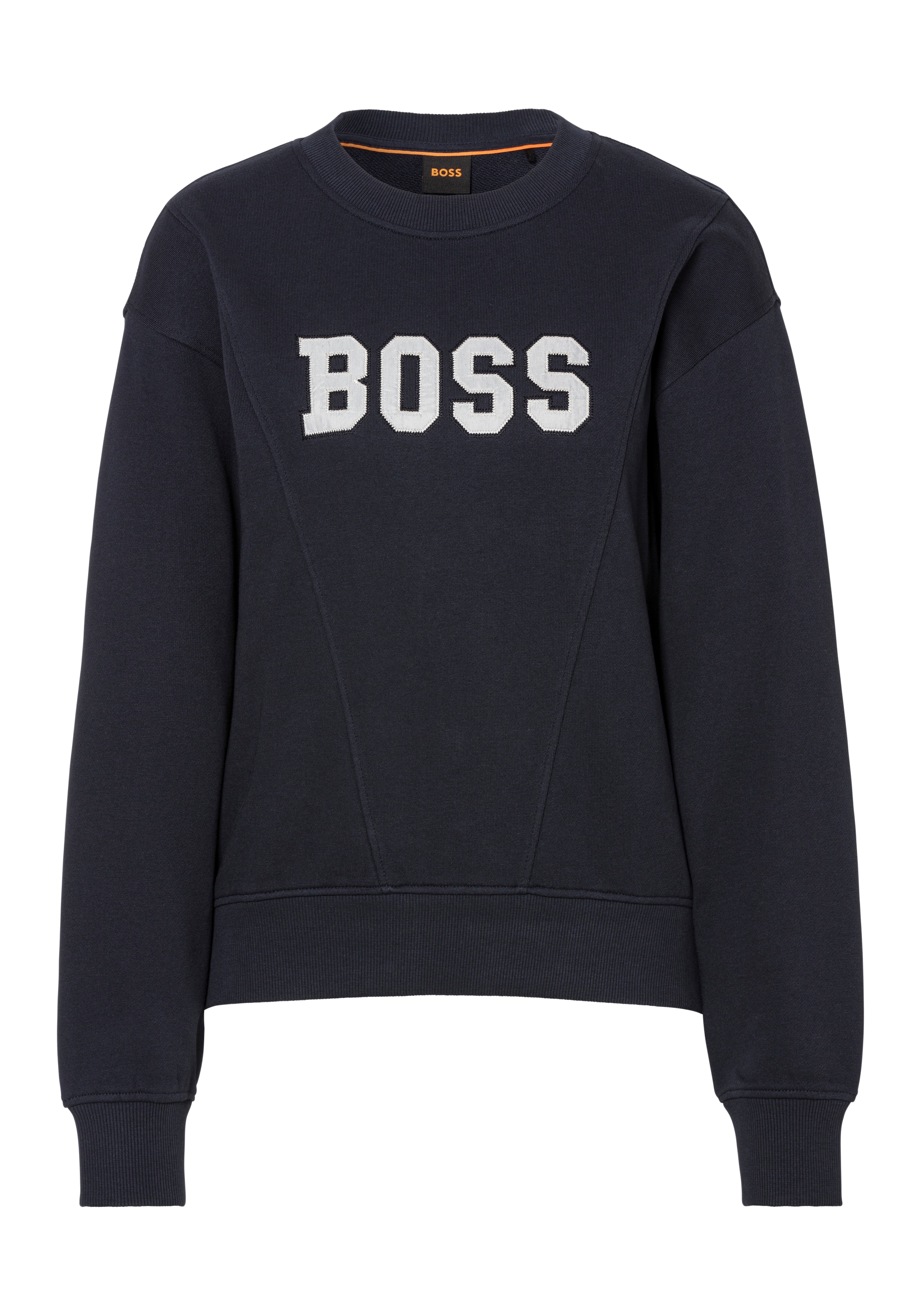 BOSS ORANGE Sweatshirt »C_Eprep_2«, mit BOSS-Logostickerei