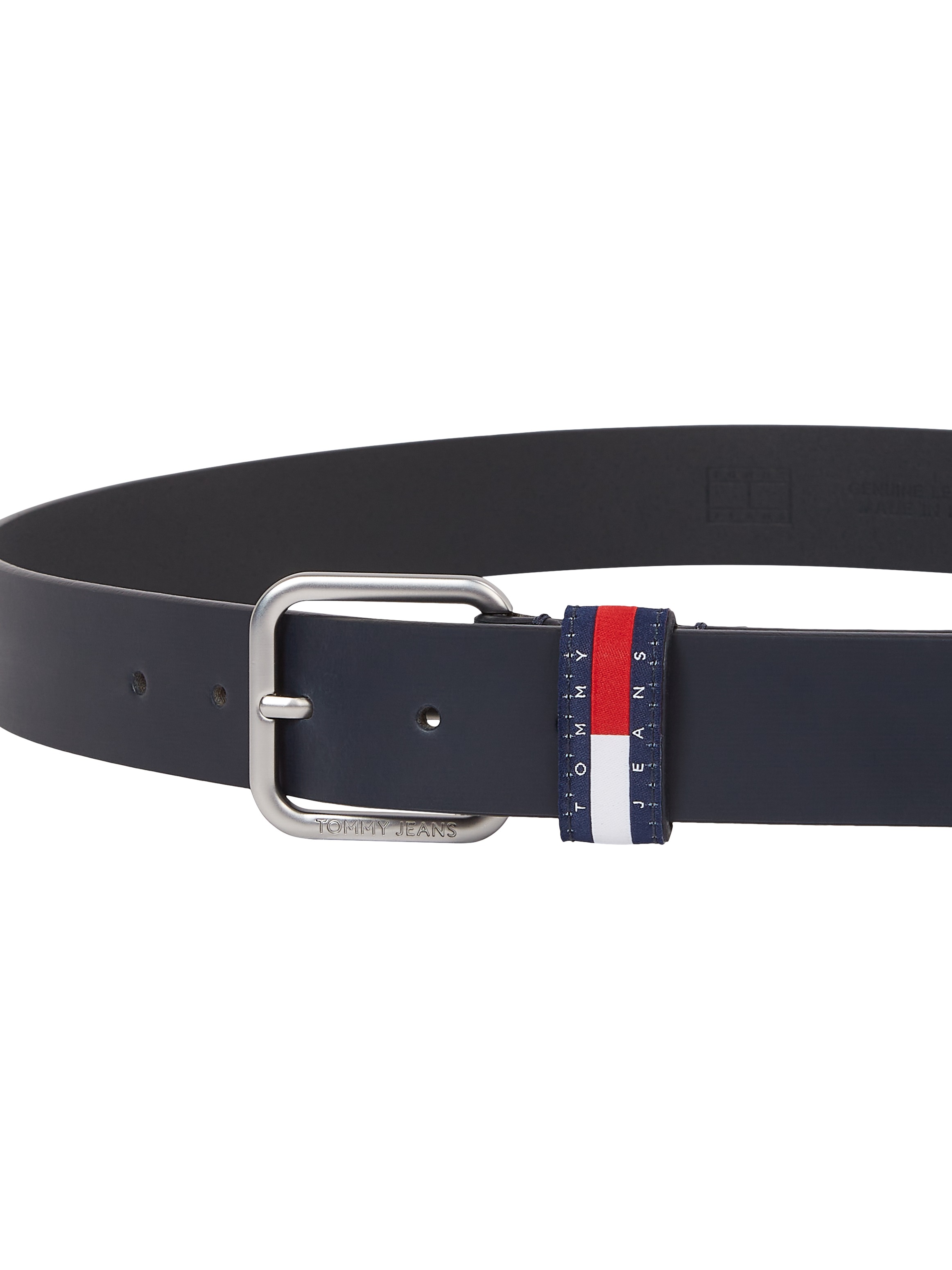 Tommy Jeans Ledergürtel »TJM RYAN 3.5«, Schlaufe mit Tommy Jeans-Badge