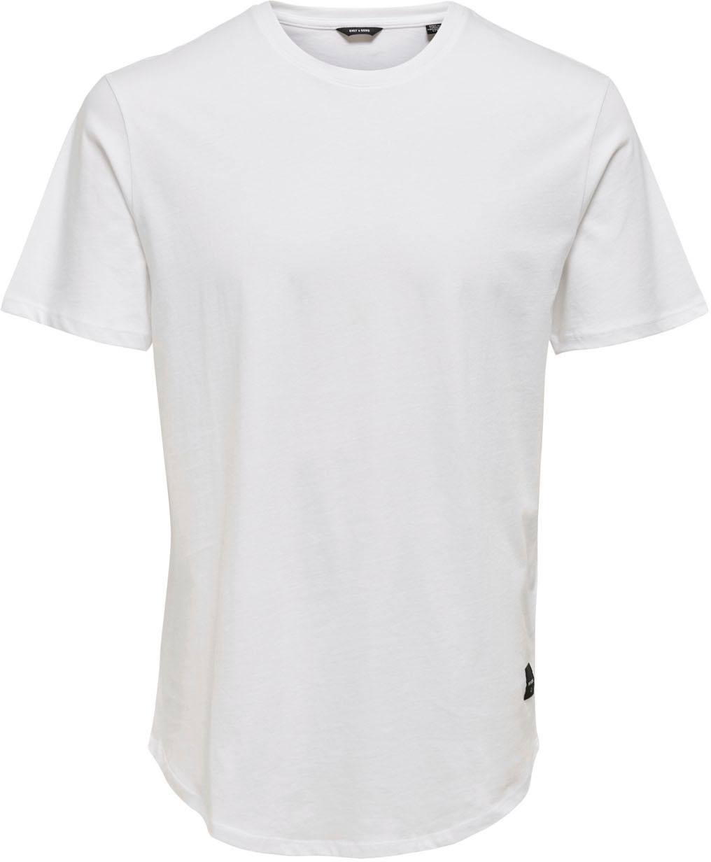 ONLY & SONS Rundhalsshirt »ONSMATT LONGY SS TEE NOOS«