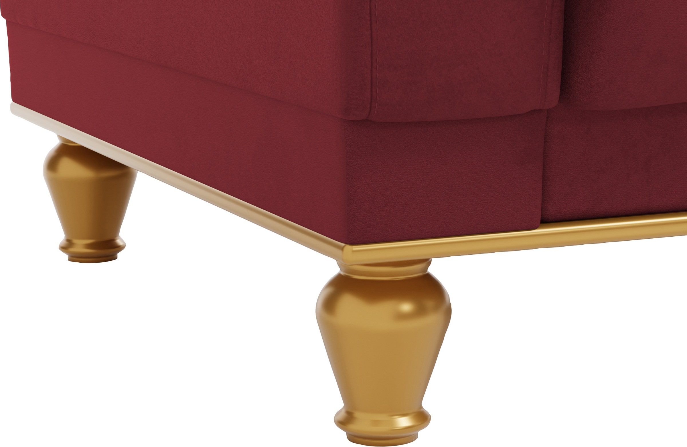 sit&more 3-Sitzer »Orient 5« mit Strass-Stein, wahlweise mit Bettfunktion und Bettkasten