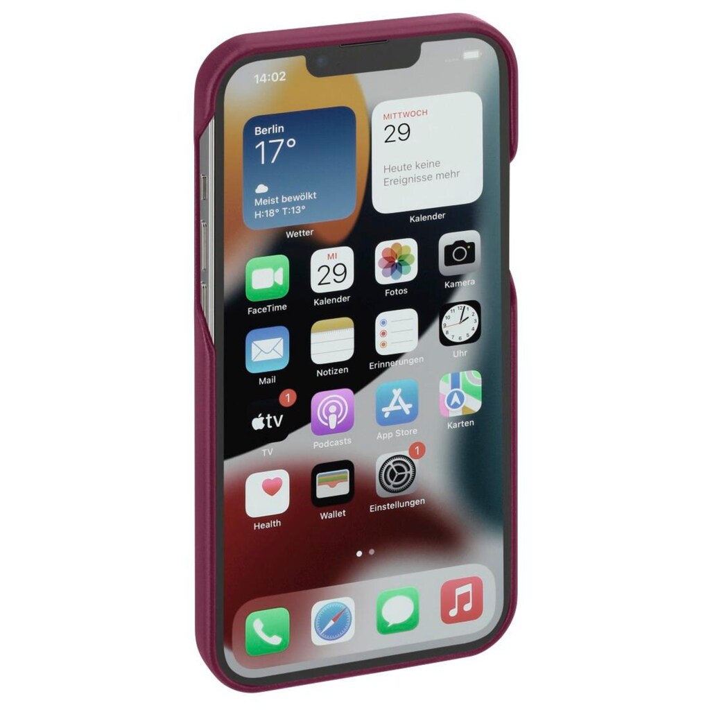 Hama Smartphone-Hülle »Cover "Finest Sense" für Apple iPhone 14 Pro, Smartphonehülle«, iPhone 14 Pro