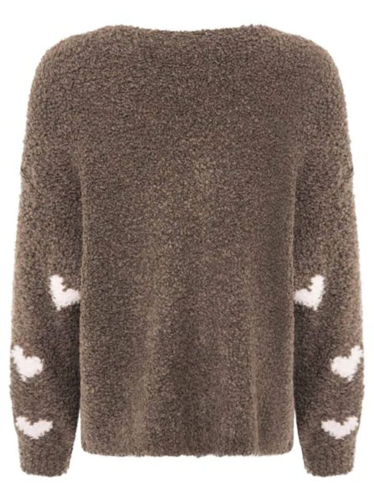 Zwillingsherz Cardigan »"Herzen"« mit Wollanteil, Herzen und Knöpfen