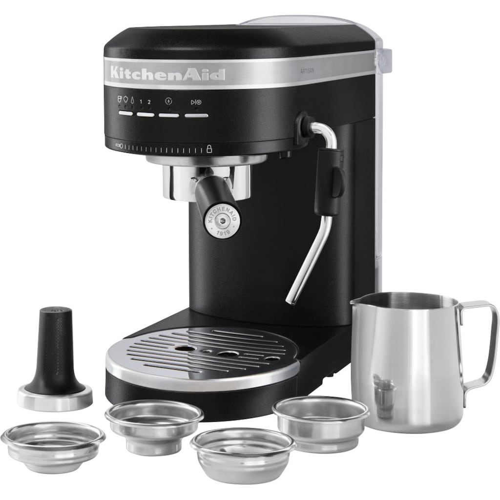 KitchenAid Espressomaschine »5KES6503EBK GUSSEISEN SCHWARZ«