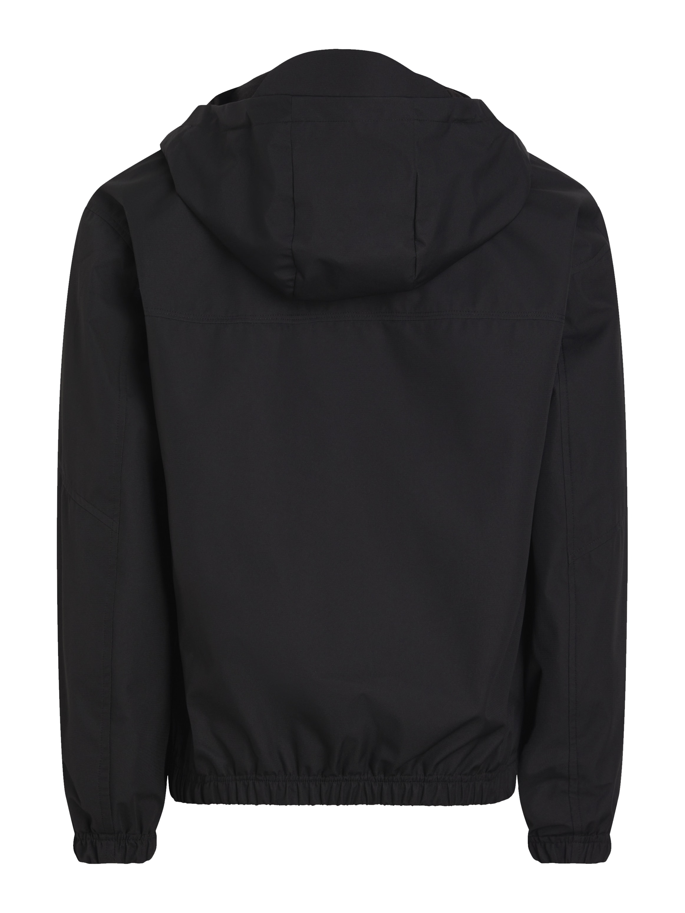 Calvin Klein Jeans Allwetterjacke »TECHNICAL JACKET«, mit Kapuze, Logodruck, Eingriffstaschen