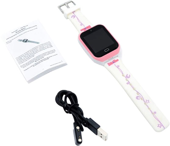 Technaxx Smartwatch »Bibi&Tina 4G Kids-Watch«, (3,9 cm / 1,54 Zoll), Proprietär, 4 GB,)