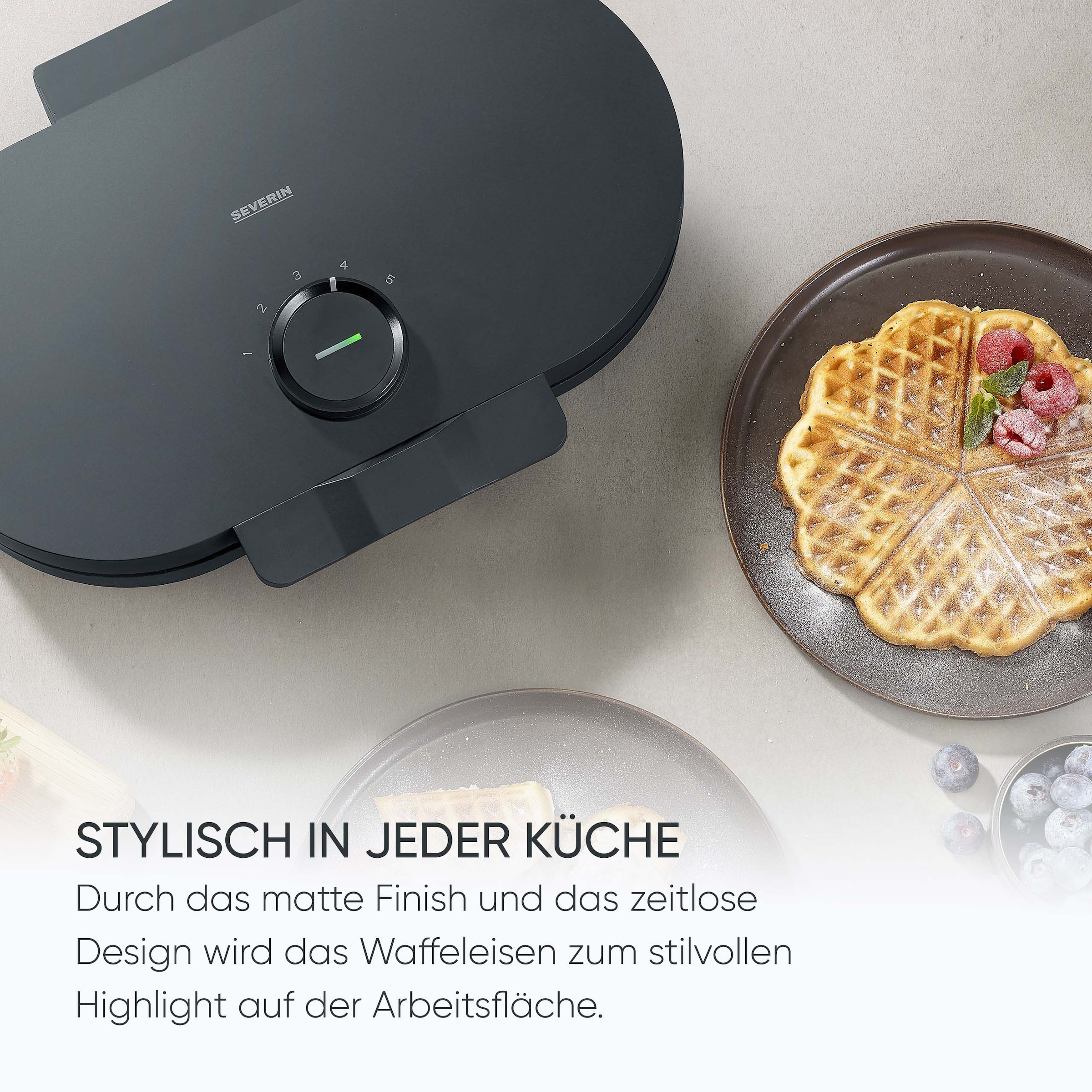 Severin Waffeleisen »WA 2118« 1200 W