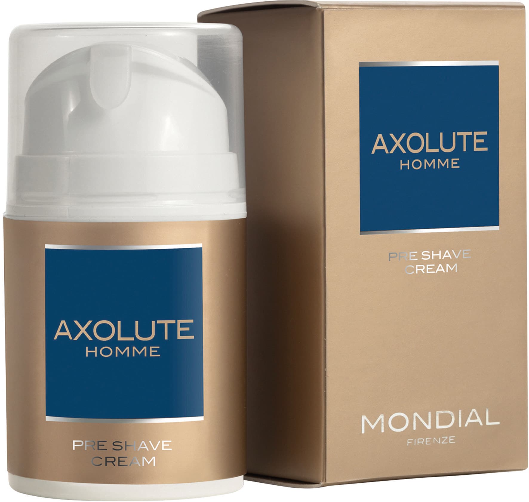 Mondial Antica Barberia Hautcreme »Axolute Homme Pre Shave Cream«, (1 tlg.), Schützt die Haut vor Irritationen...