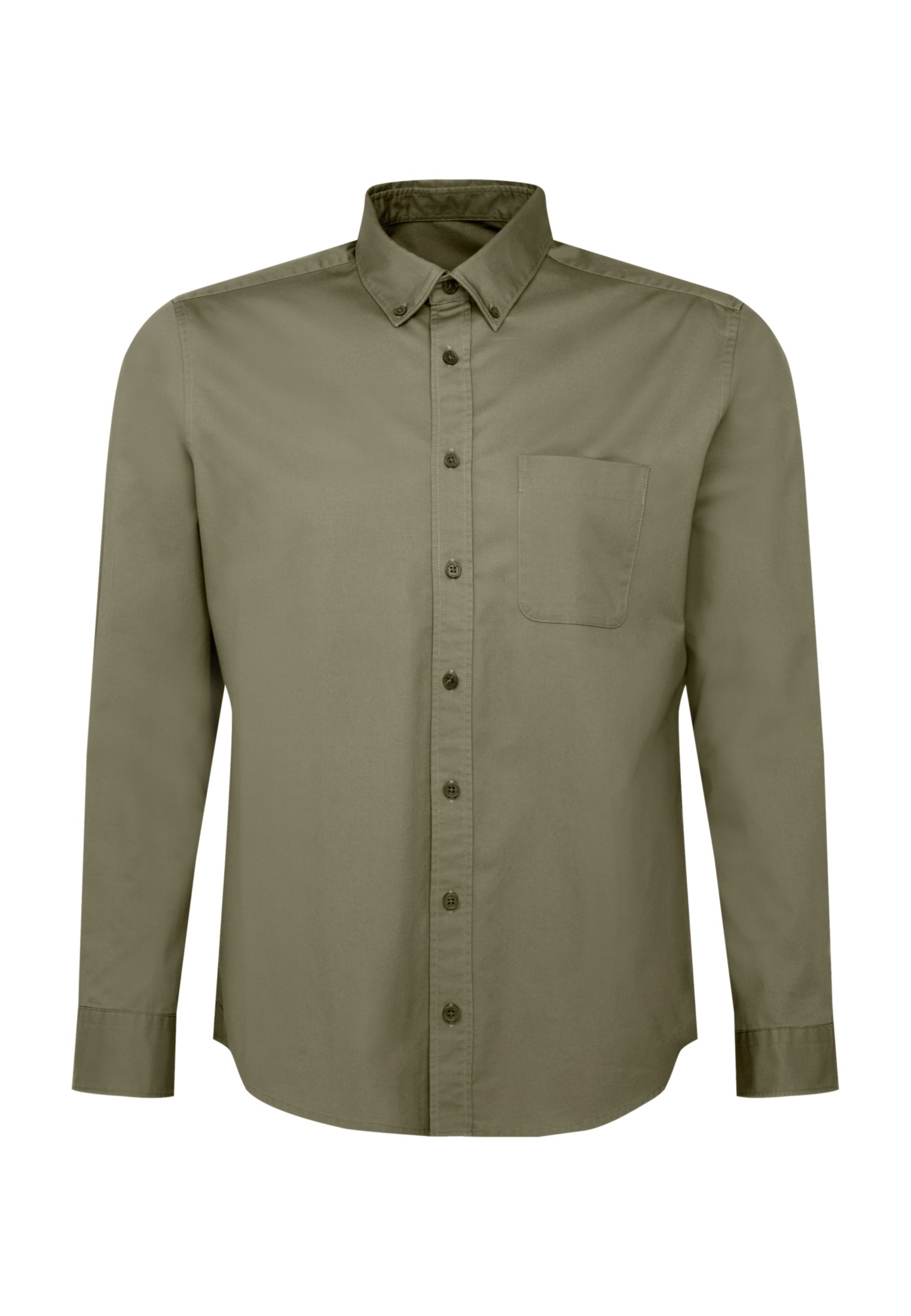 seidensticker Businesshemd »Schwarze Rose«, Regular Langarm Button-Down-Kragen Uni