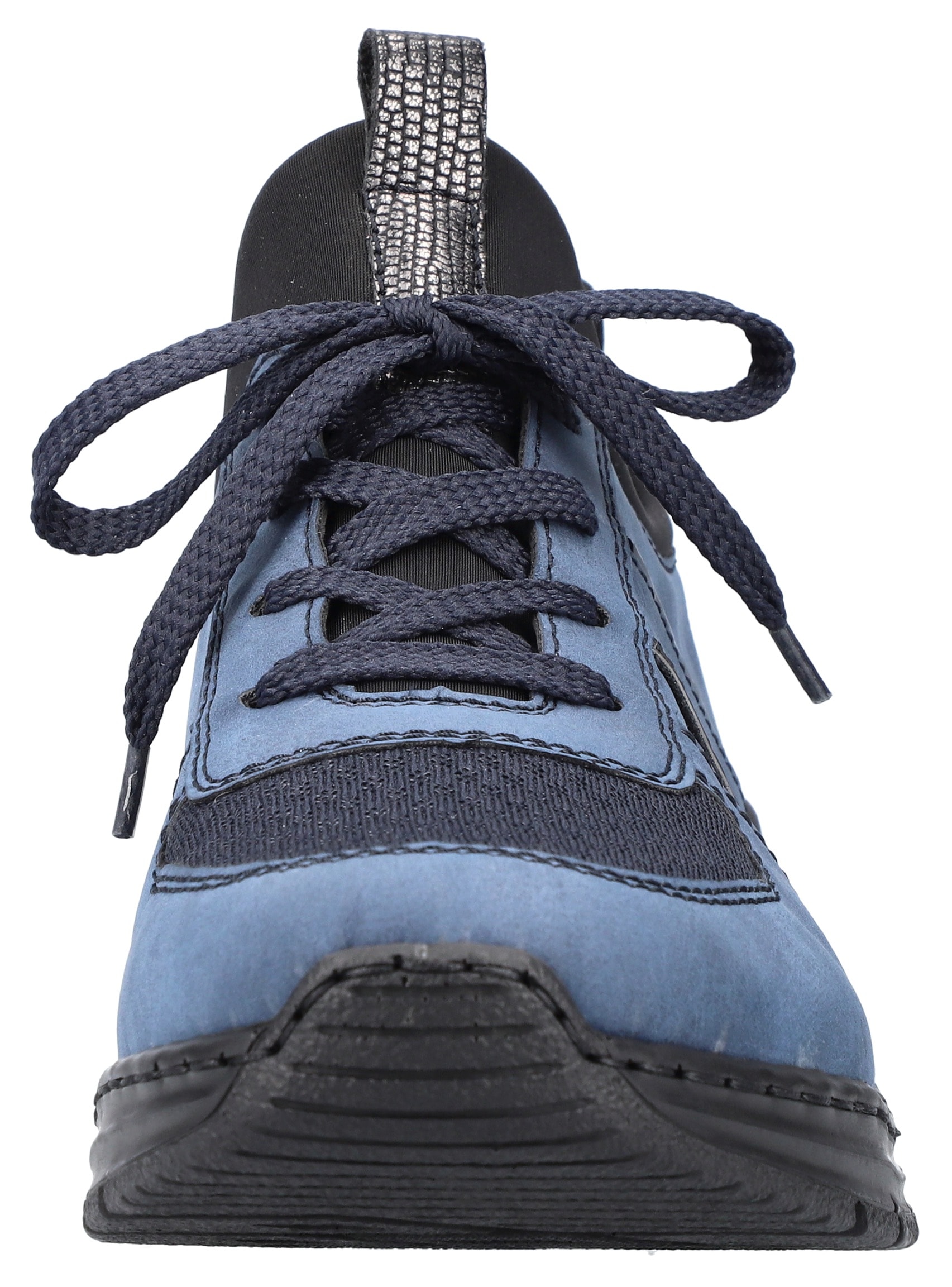 Rieker Slip-On Sneaker, Schlupfschuh, Halbschuh, Freizeitsneaker, weiche MemoSoft-Innensohle