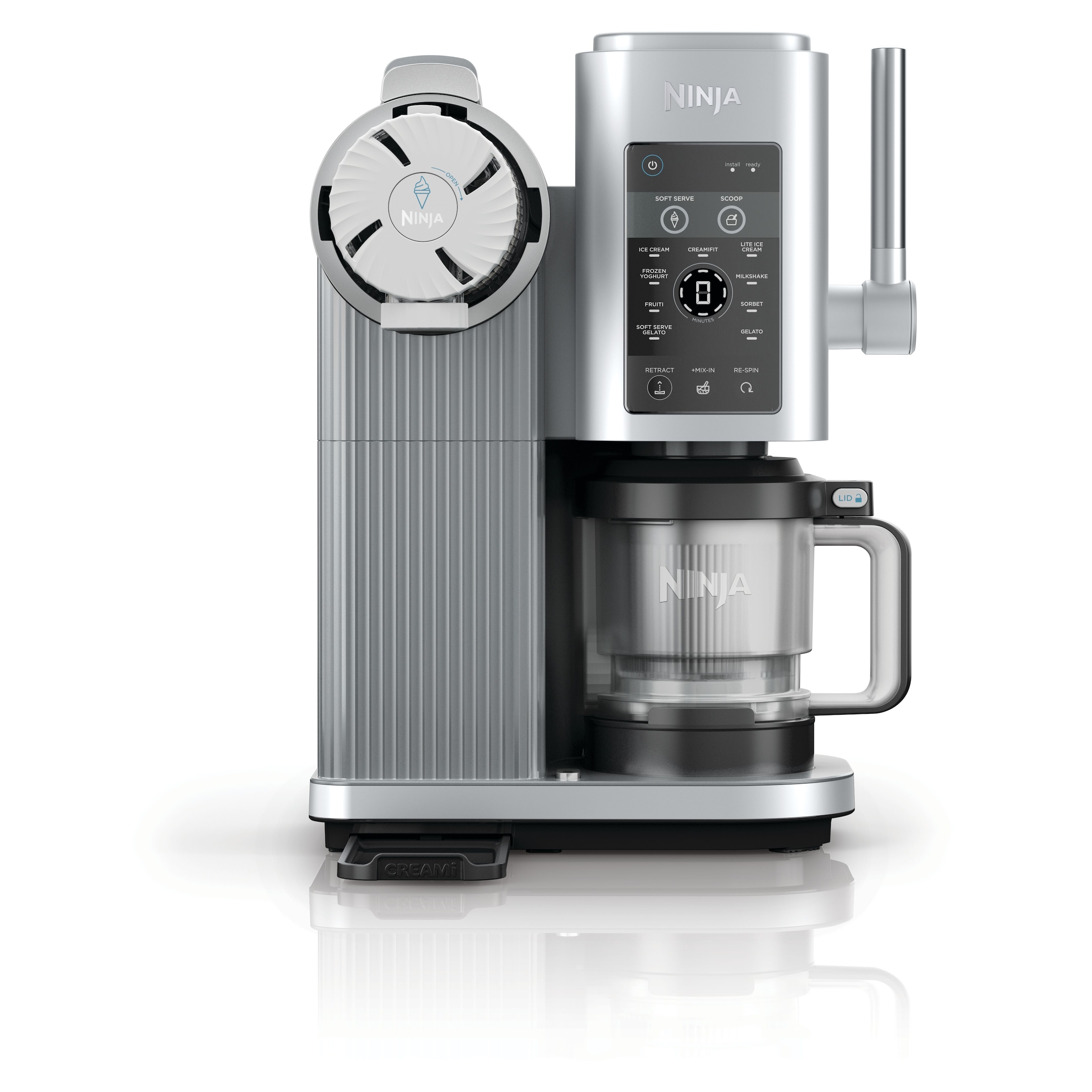 NINJA Eismaschine »Ninja CREAMi Scoop & Swirl 13-in-1 Softeis- und Eismaschine NC701EU« 0,48 l Softeis & Eismaschine NC701EU