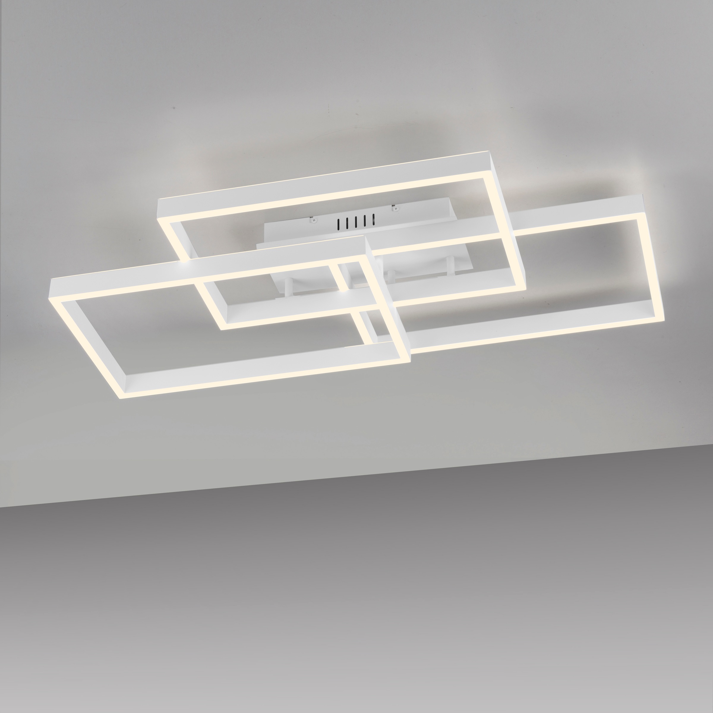 Paul Neuhaus LED Deckenleuchte »PAAN« LED-Board 1 Stk. warmweiß - kaltweiß CCT(2700-5000K), dimmbar über Funk-Fernbedienung, Memoryfunktion