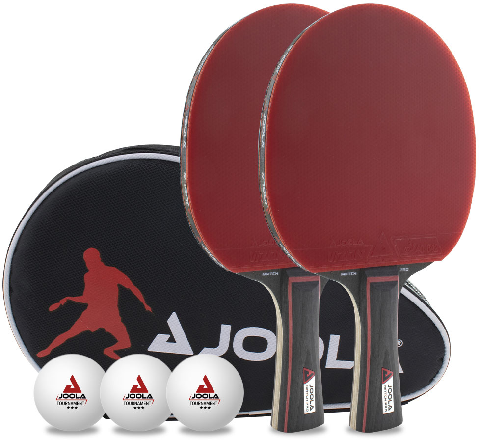 Tischtennisschläger »Tischtennis-Set Duo Pro«, (Set, 6 tlg., mit Bällen-mit Tasche)