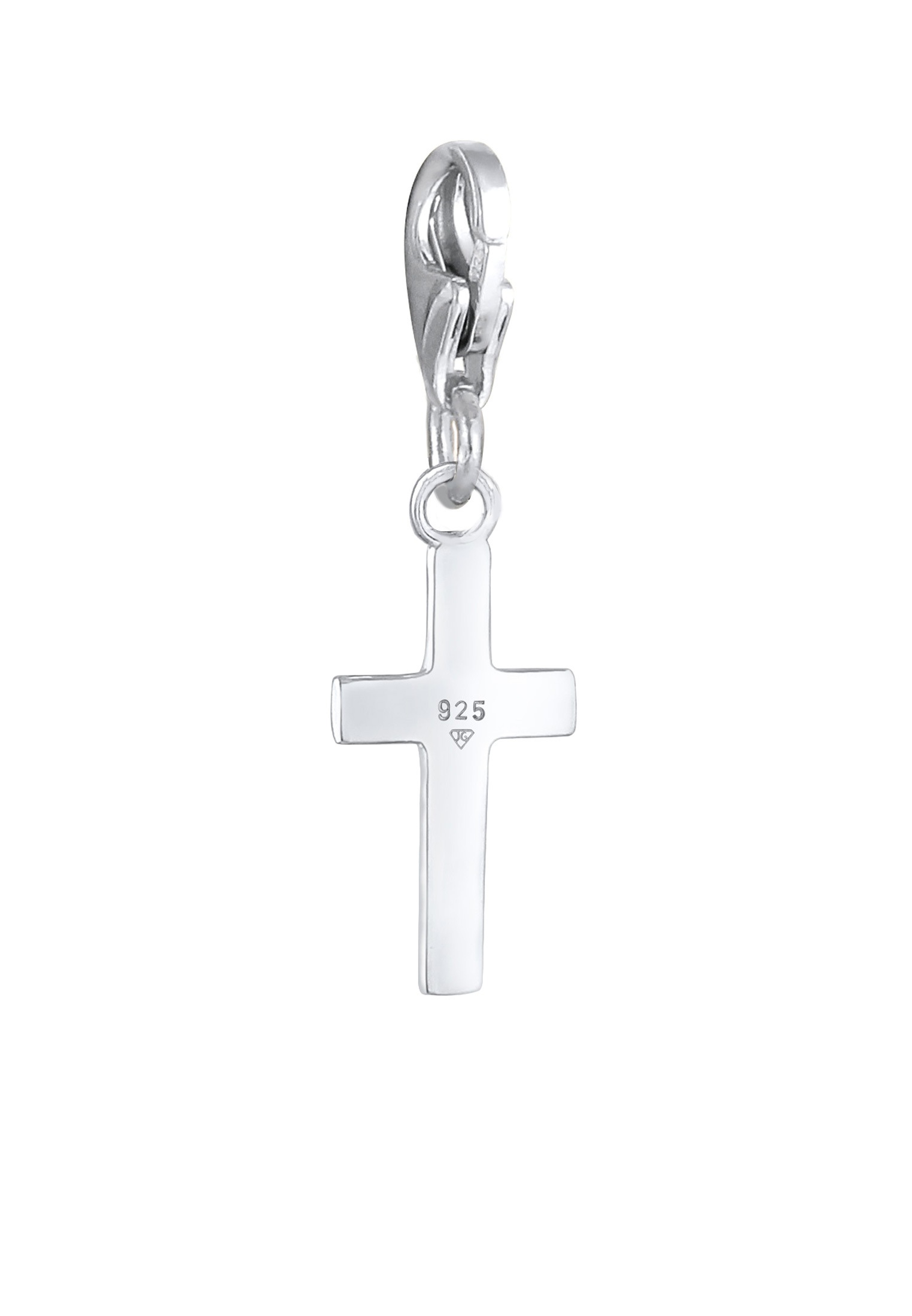 Nenalina Charm-Einhänger »Charm Kreuz Symbol Anhänger Kommunion 925 Silber«