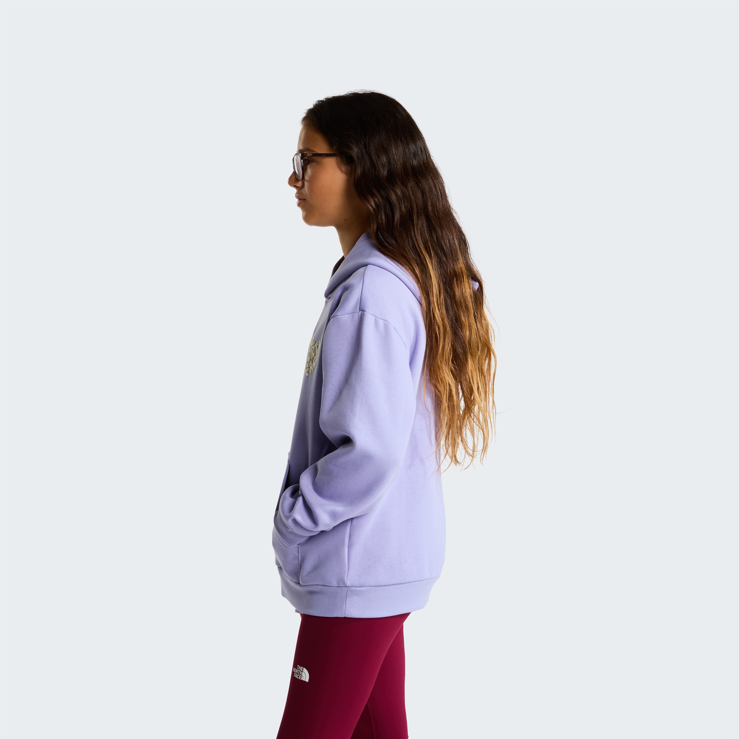 The North Face Kapuzensweatshirt »TEEN G BRAND PROUD RELAXED HOODIE  - GRA«, für Jugendliche, mit Kapuze, in normaler Länge
