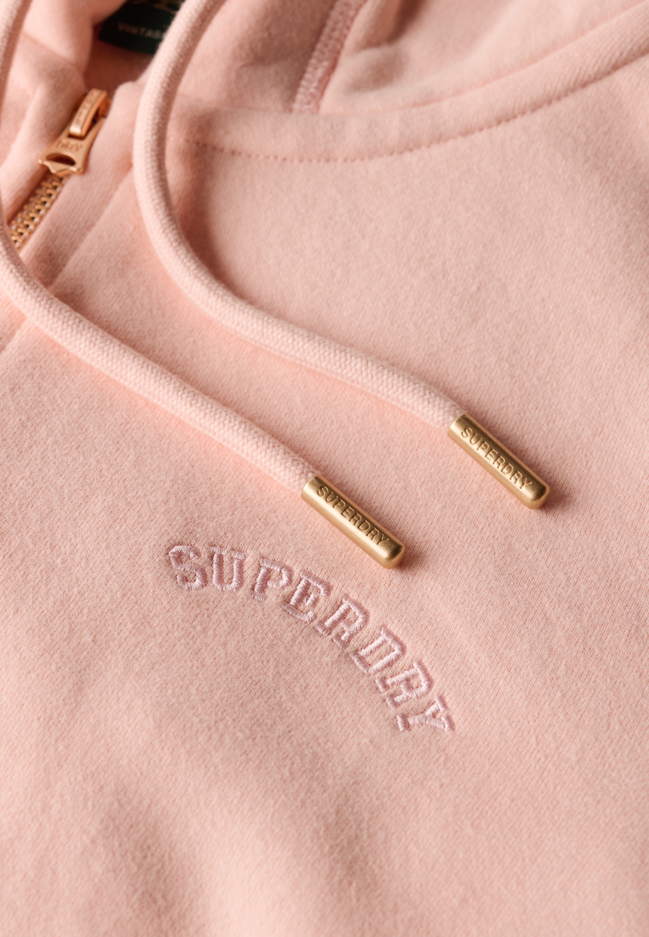 Superdry Kapuzensweatjacke »ESSENTIAL LOGO ZIPHOOD HB«