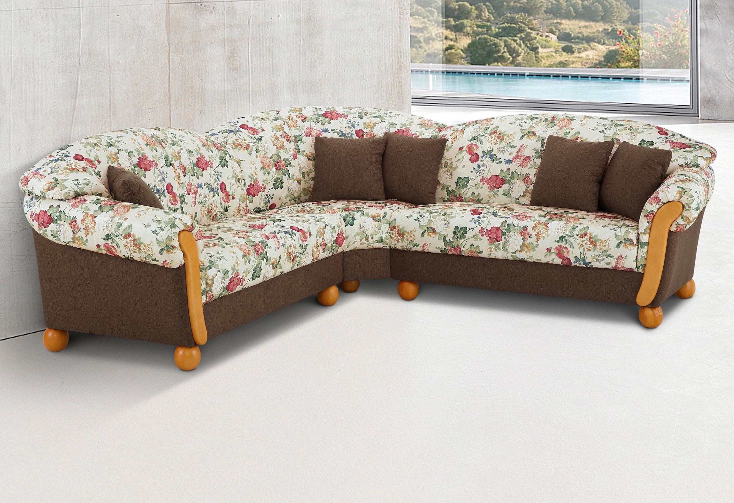Home affaire Ecksofa »Milano, L-Form«, gleichschenklig