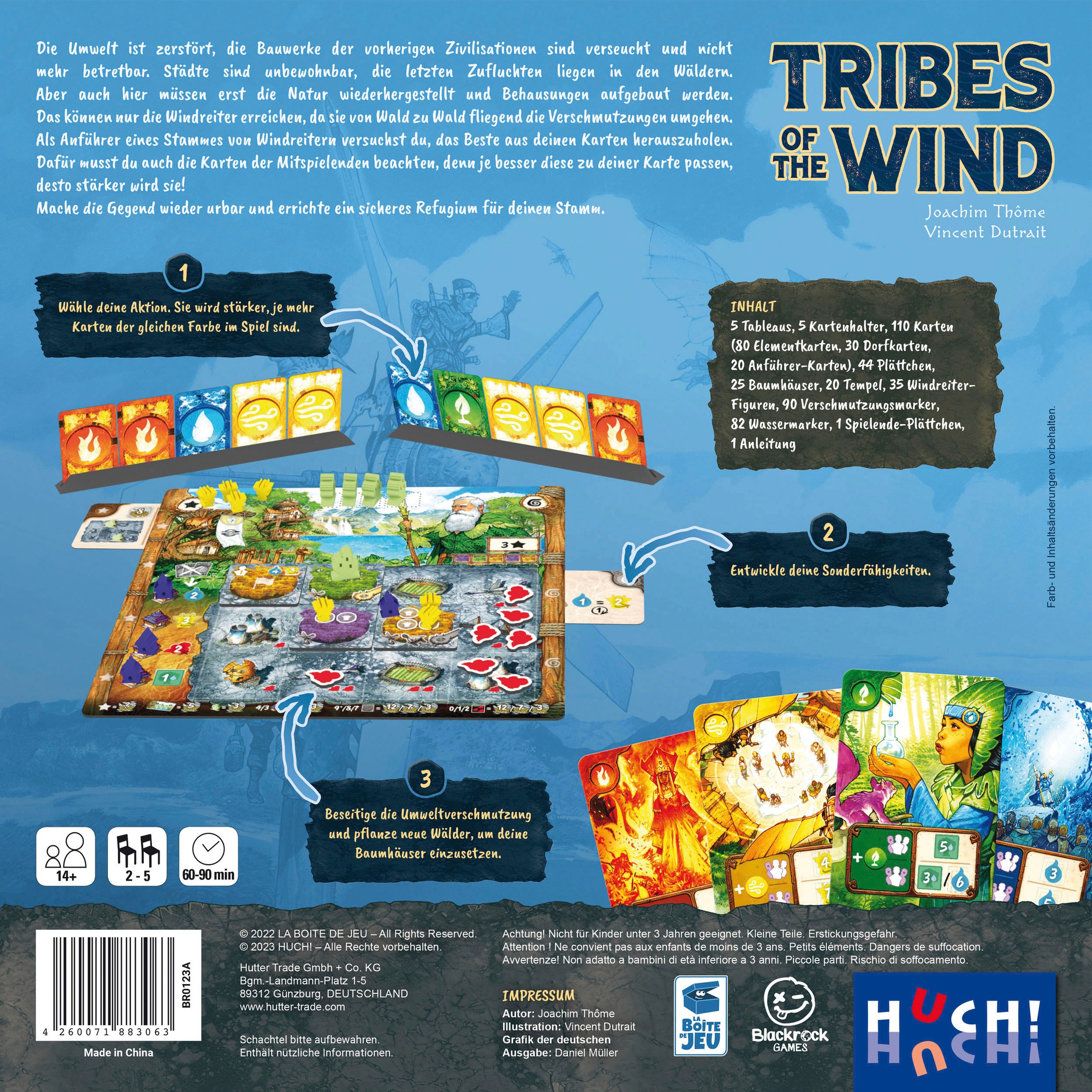 HUCH! Spiel »Tribes of the Wind«