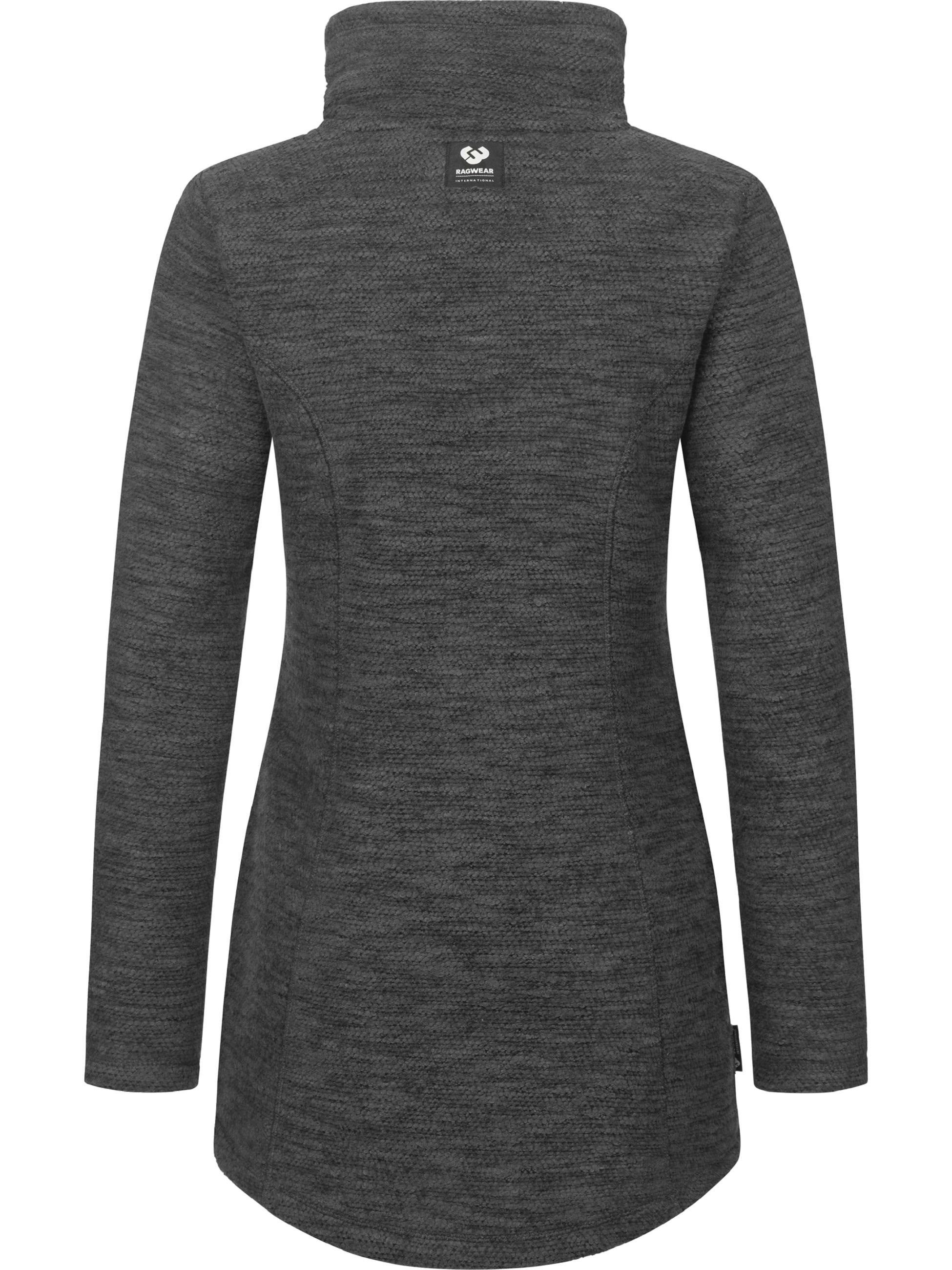 Ragwear Kapuzensweatjacke »Strickjacke Miram Melange«