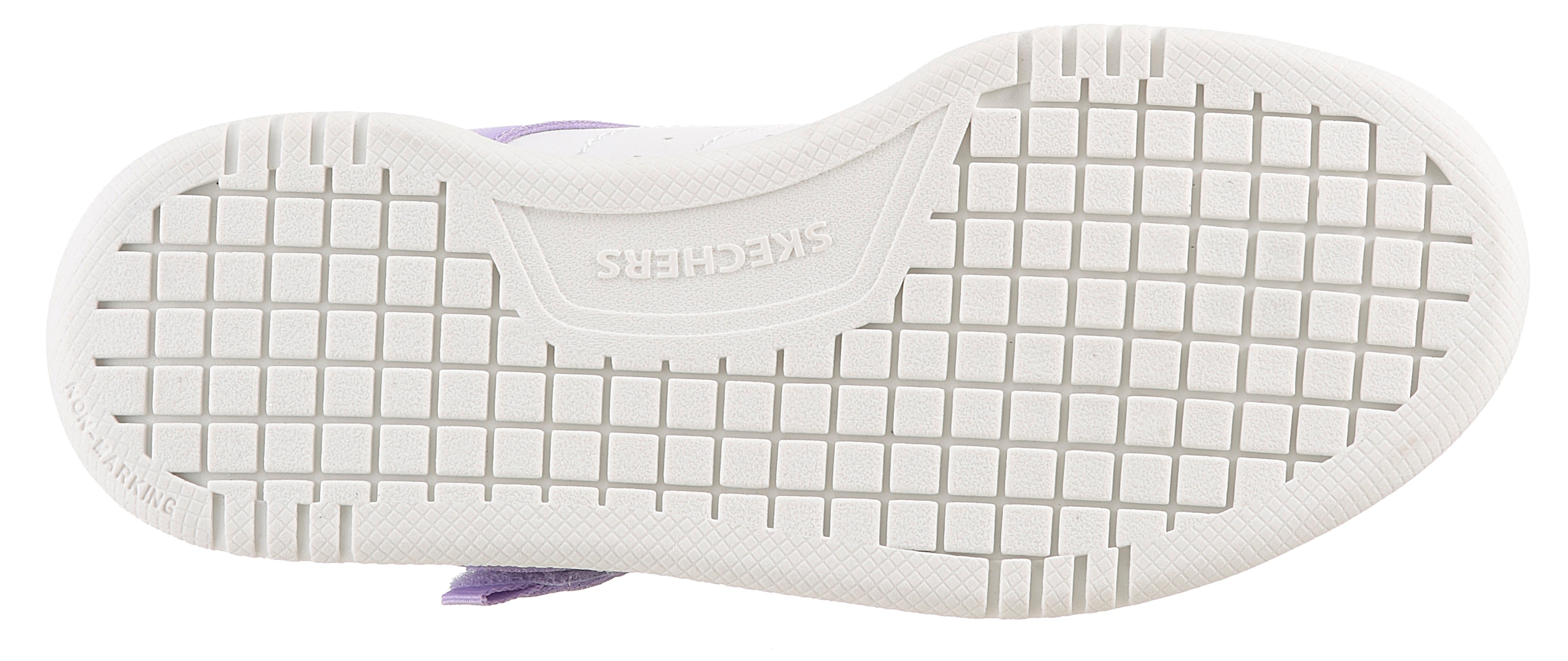 Skechers Sneaker »QUICK STREET«, Retro Sneaker mit Klettverschluss, Größenschablone zum Download