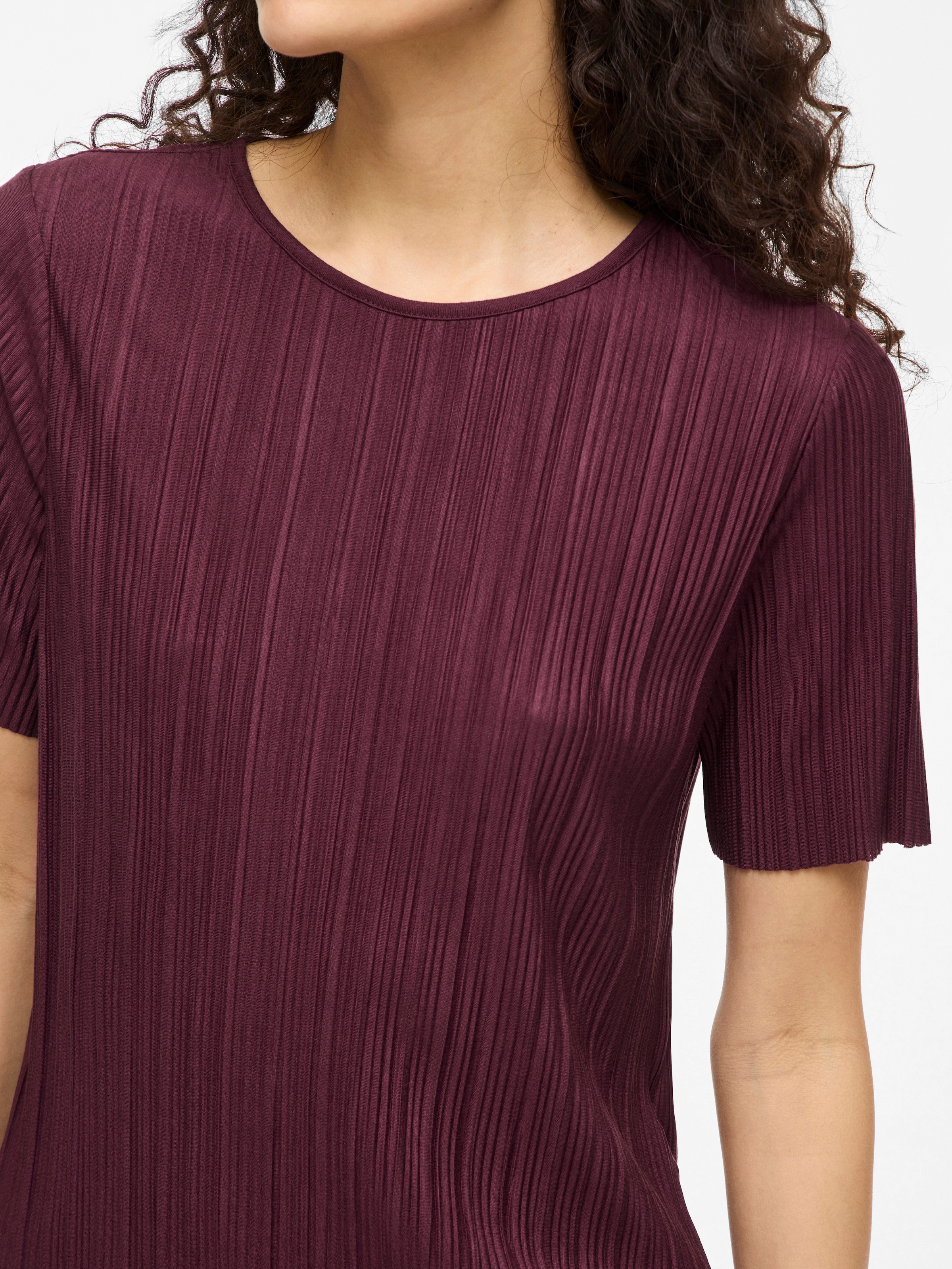 Vila Kurzarmshirt »VIPLISA O-NECK S/S TOP - NOOS«