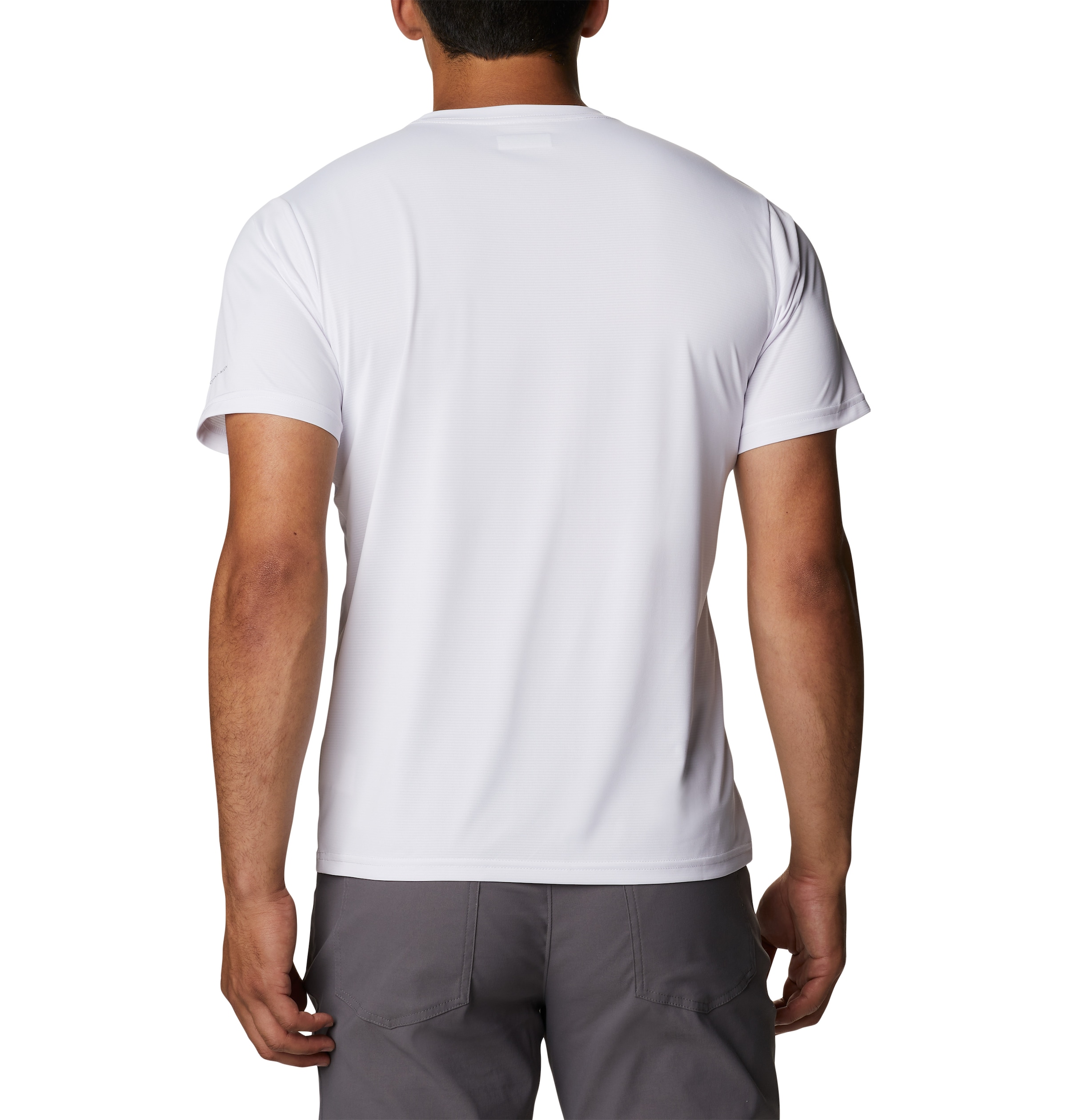 Columbia Funktionsshirt Kurzarm-Design, feuchtigkeitstransportierendes Gewebe, aus Polyester