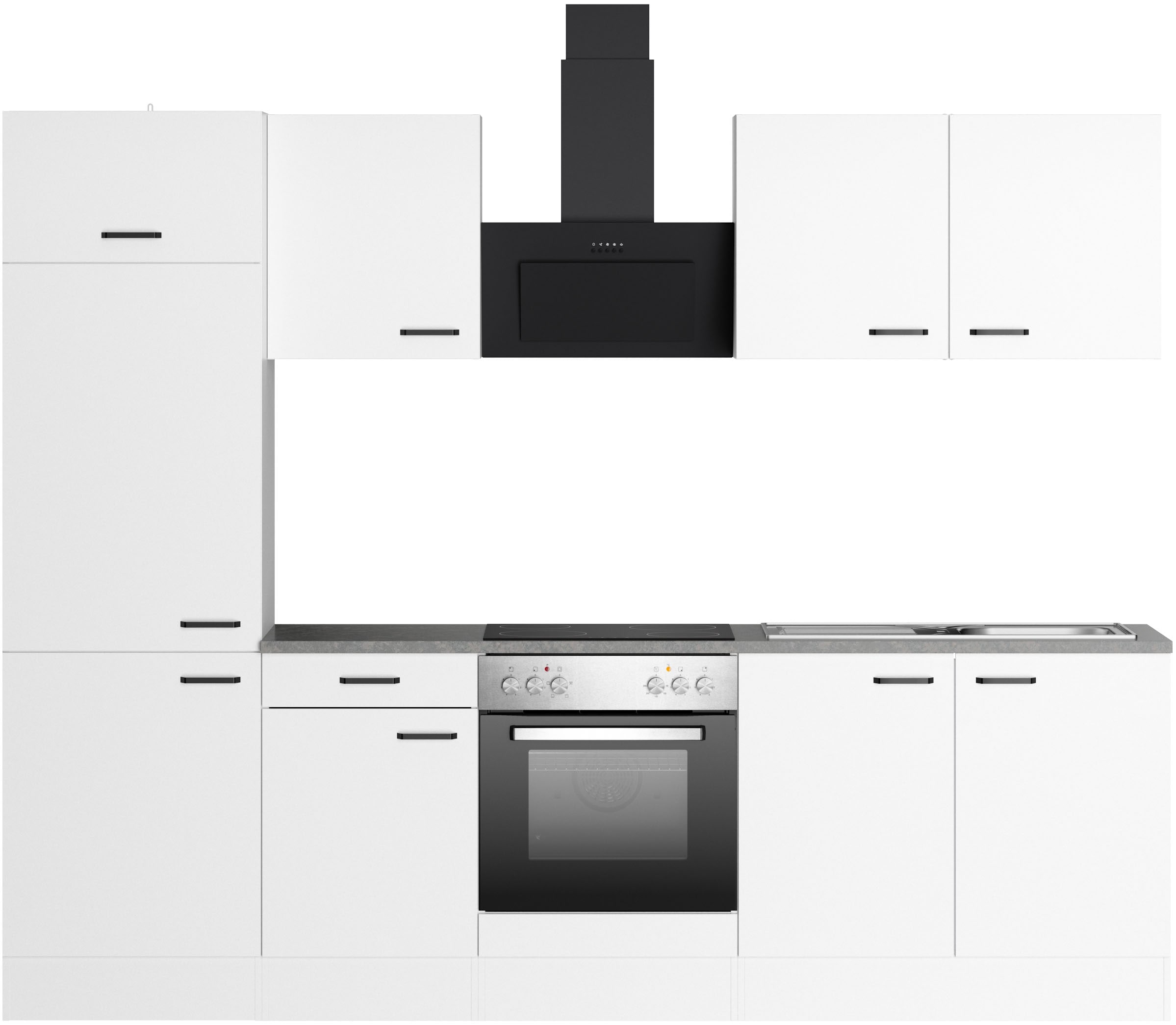 OPTIFIT Küchenzeile »OPTImulti« Breite 270 cm, wahlweise mit E-Geräten