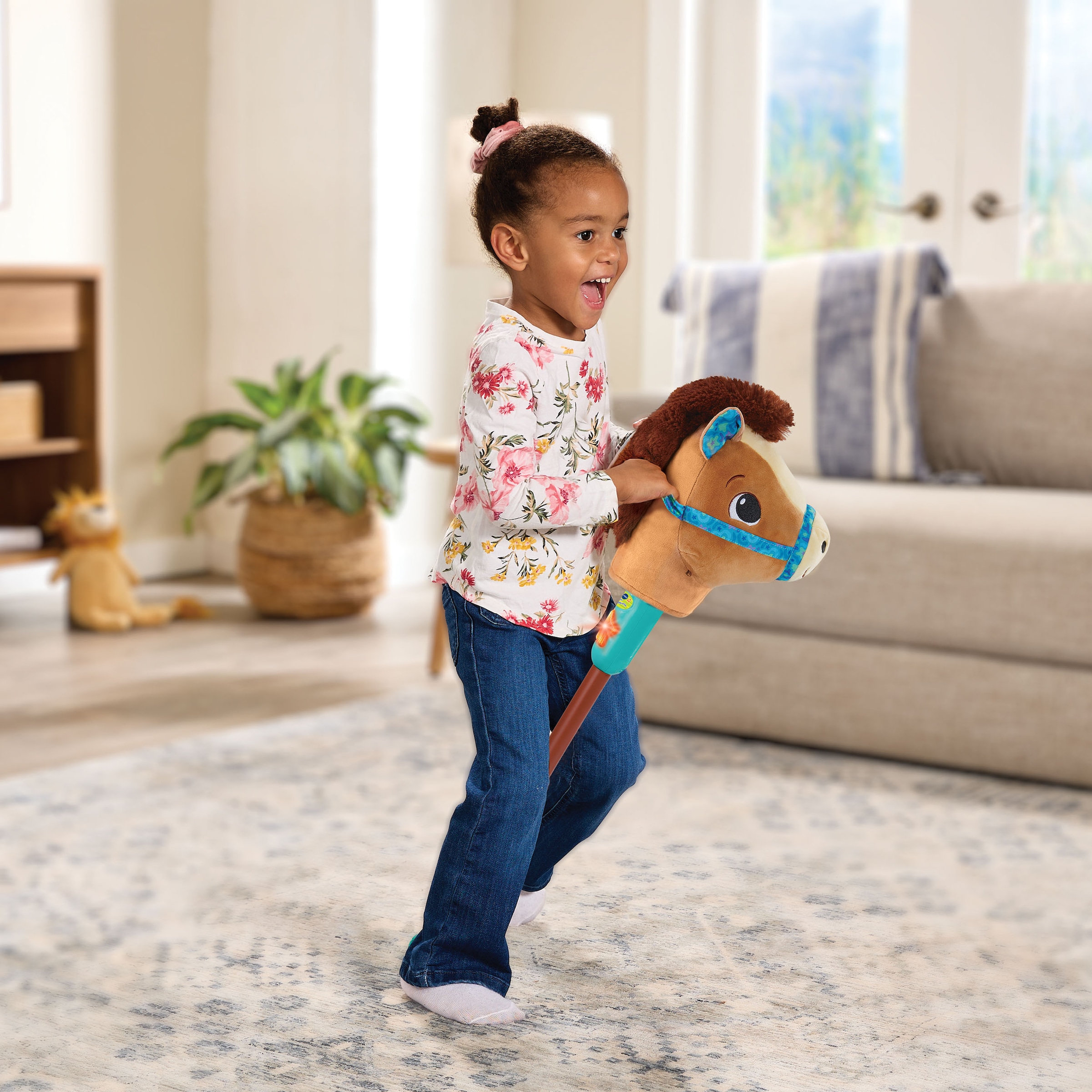 Vtech® Steckenpferd »Vtech Baby, Galoppier-mit-mir-Pferdchen« mit Soundeffekten