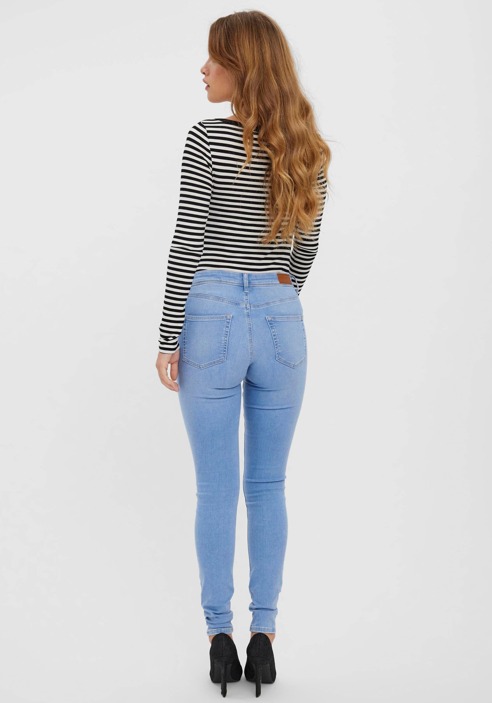 Vero Moda Skinny-fit-Jeans »VMLUX MR SLIM JEANS RI371«