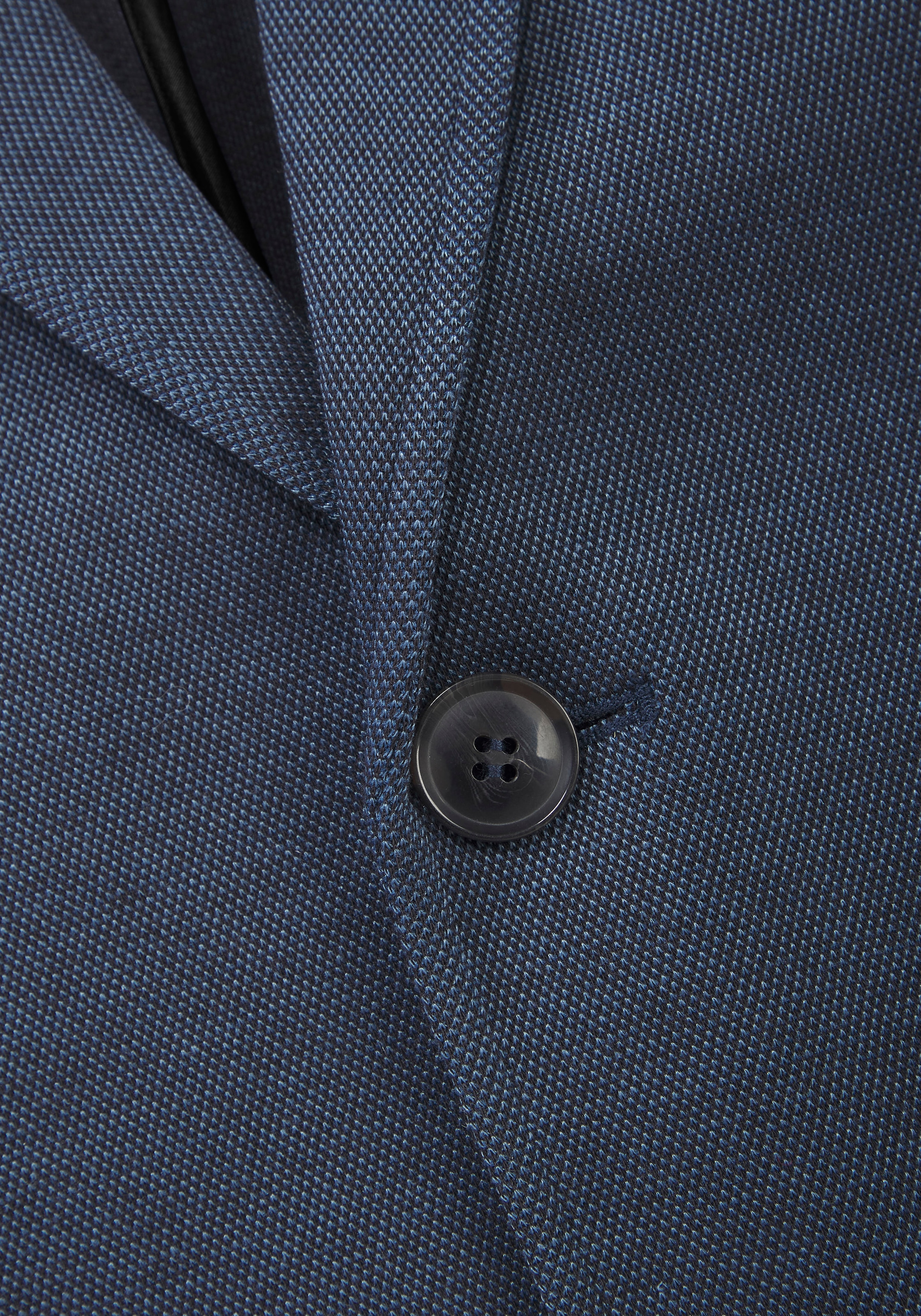 John Devin Sakko »aus elastischer Pikee-Qualität« lässiges Stretchsakko mit dezentem Muster