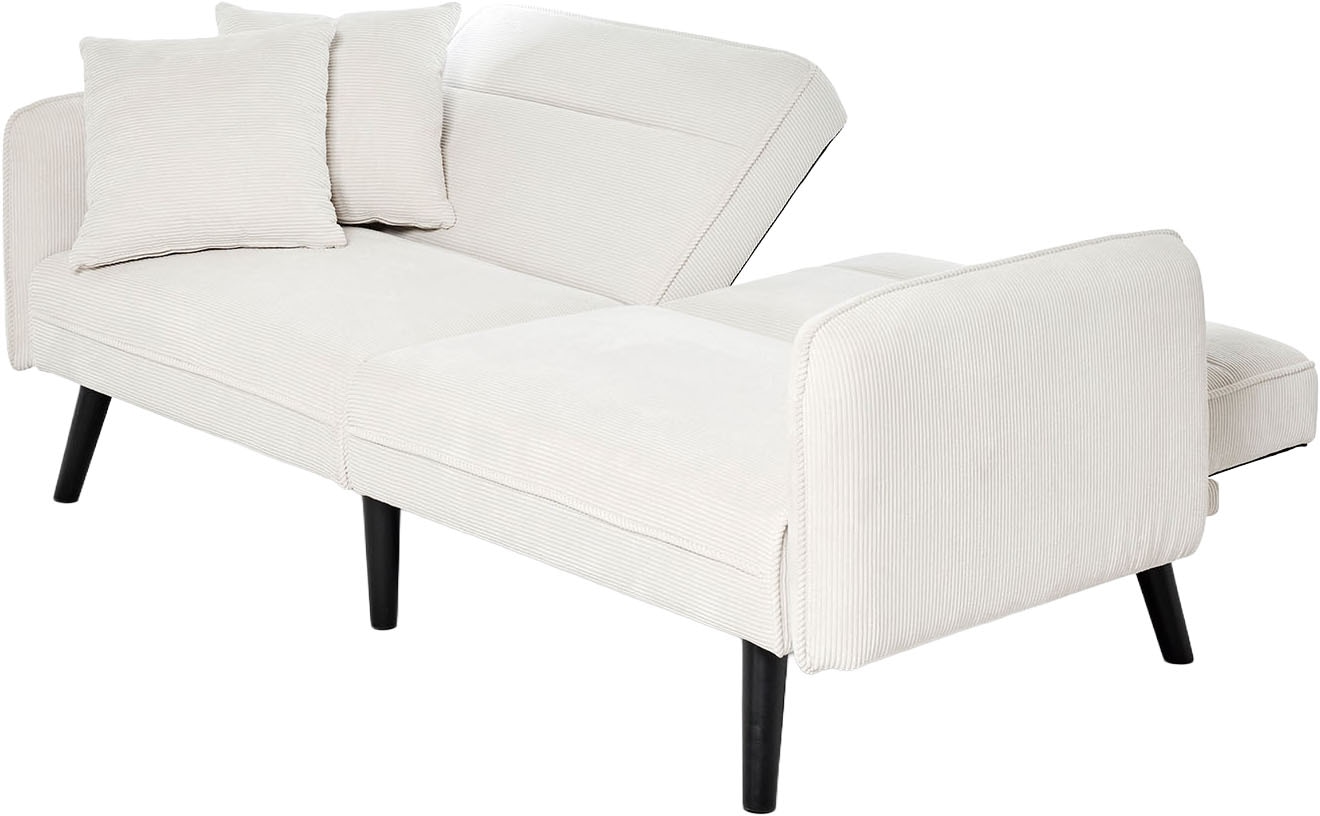 Jahnke Schlafsofa »CHILLAX LINE« mit Relax-und Schlaffunktion, inkl. Kissen, Breite 191 cm