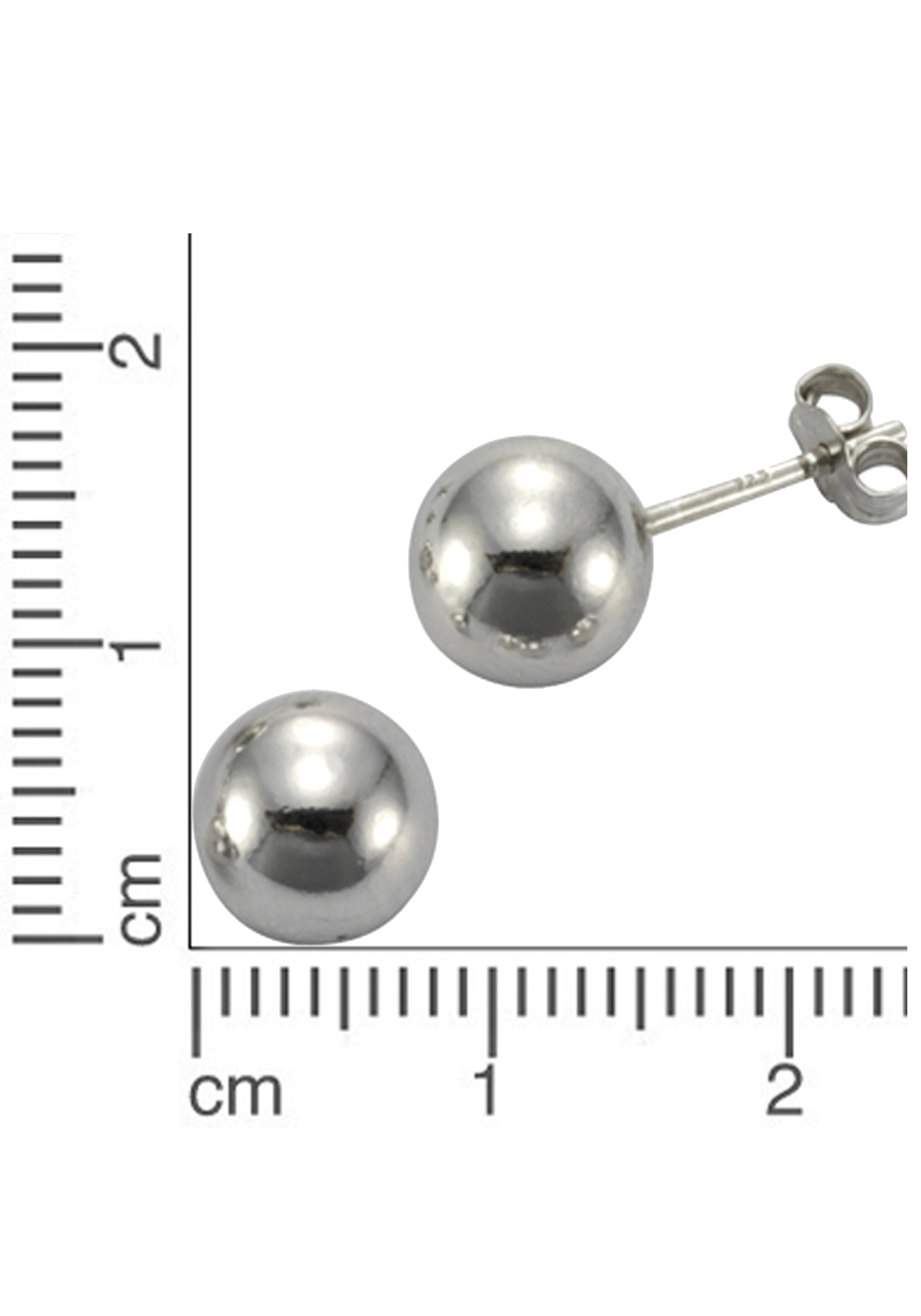 Firetti Paar Ohrstecker »Schmuck Geschenk Silber 925 Ohrschmuck Kugel«