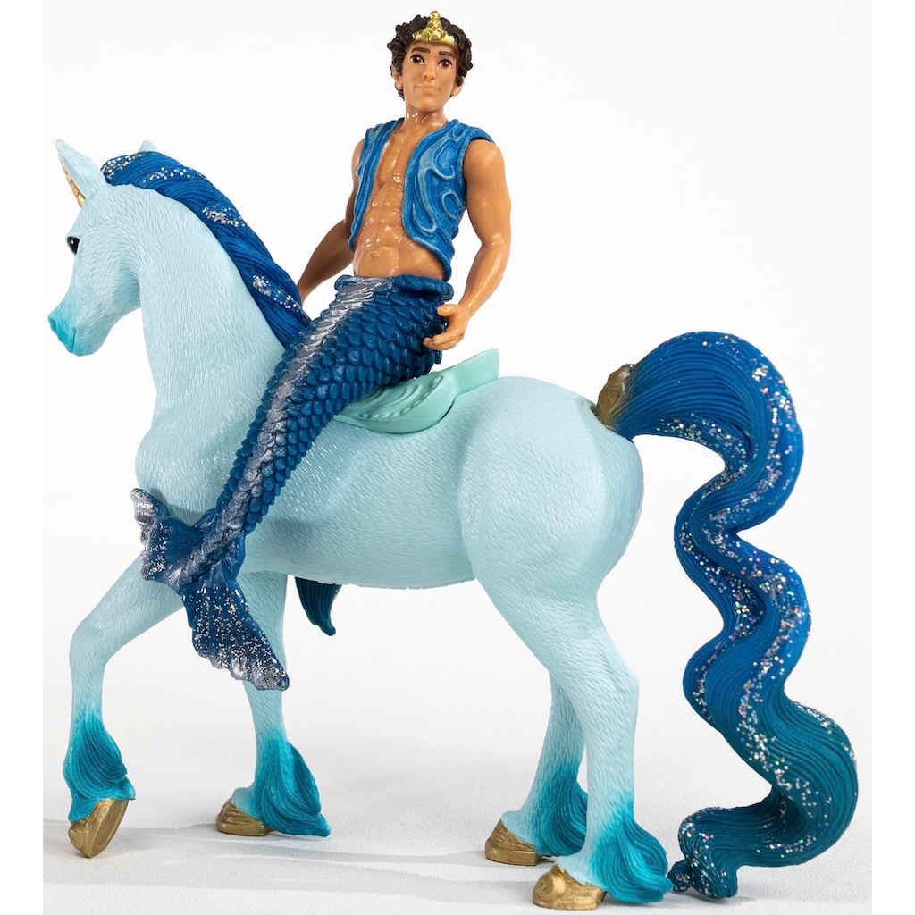 Schleich® Spielfigur »BAYALA®, Aryon auf Einhorn (70718)«