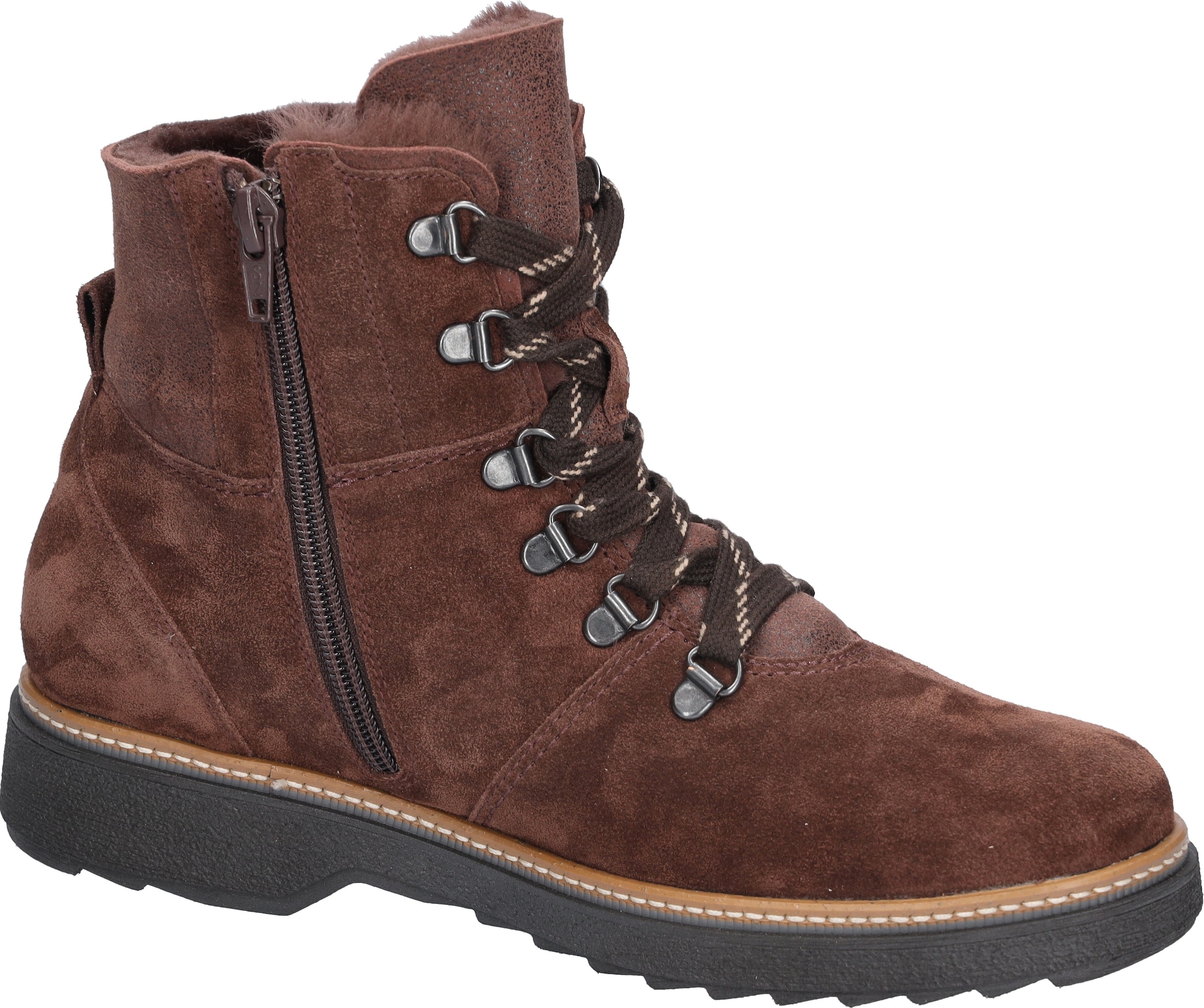 Waldläufer Winterboots »Hitomi«  Schnürboots, Winterstiefelette mit Warmfutter, H-Weite