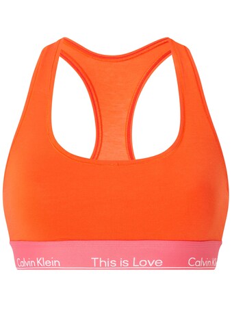 Calvin Klein Bralette-BH »UNLINED BRALETTE«, mit kontrastfarbenem Logo-Unterbrustband kaufen