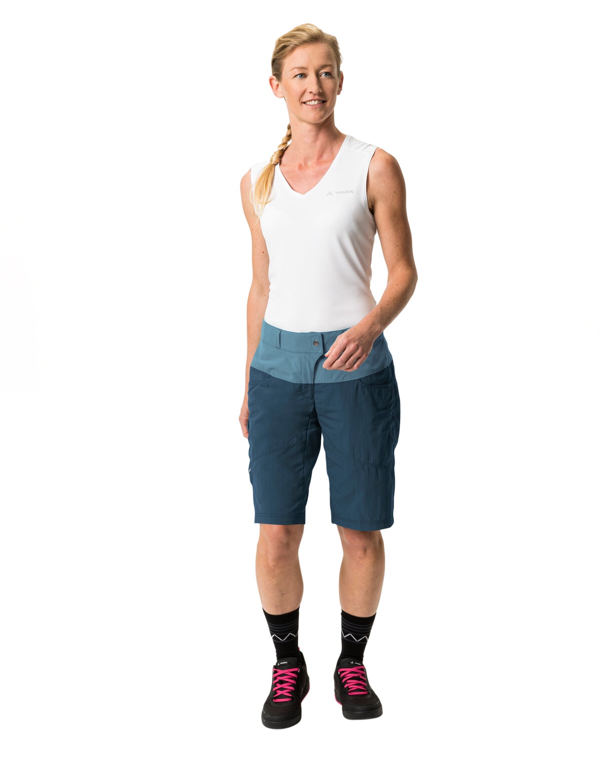 VAUDE Fahrradhose »Wo Qimsa Shorts«  für sportliche Aktivitäten, für Erwachsene, bequemer Sitz