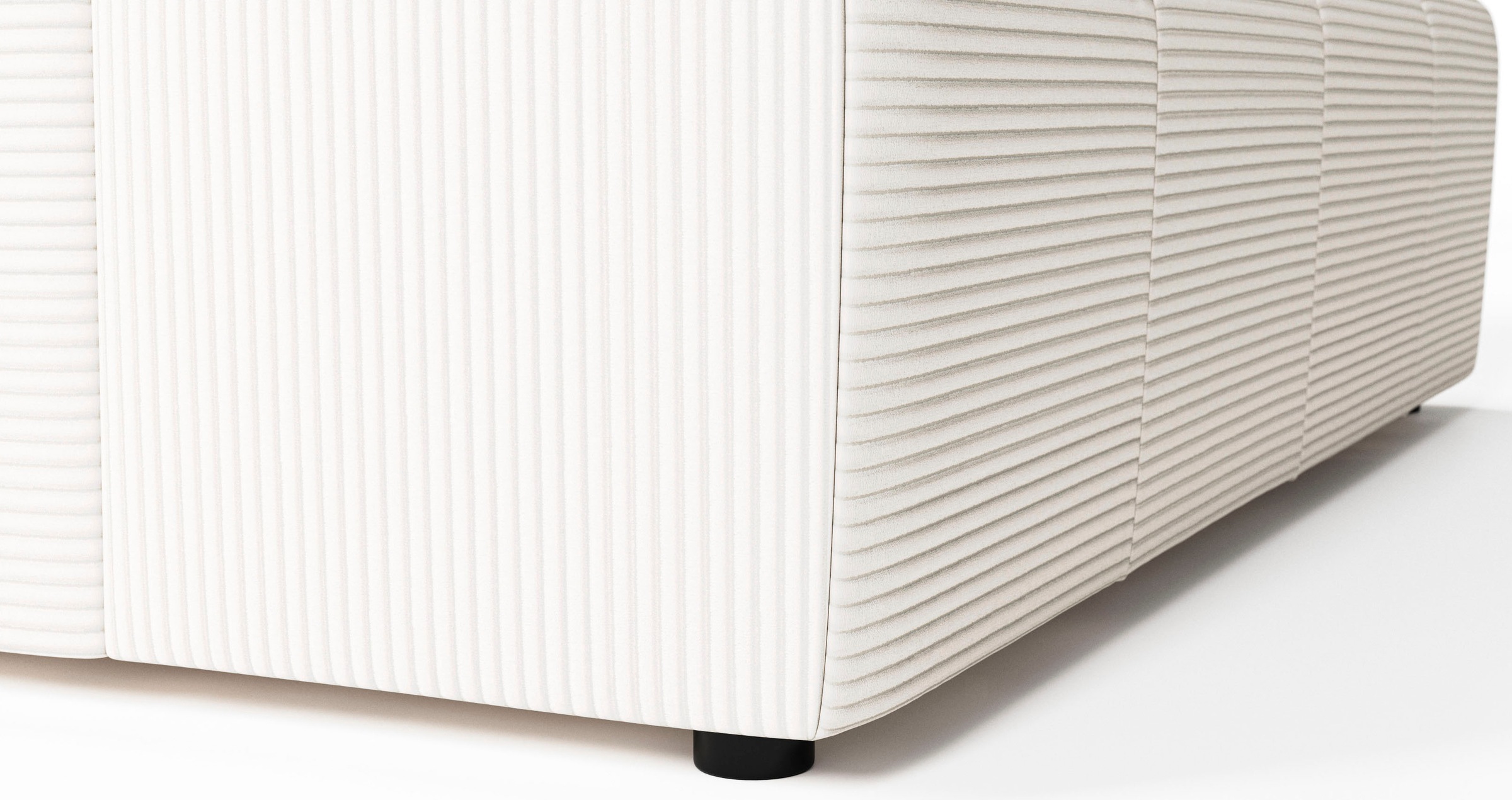 INOSIGN Ecksofa »Ancona incl. Kopfteilverstellung, Breite 319cm, L-Form«, wahlweise motorische Sitztiefenverstellung, auch in Cord + Easy Care