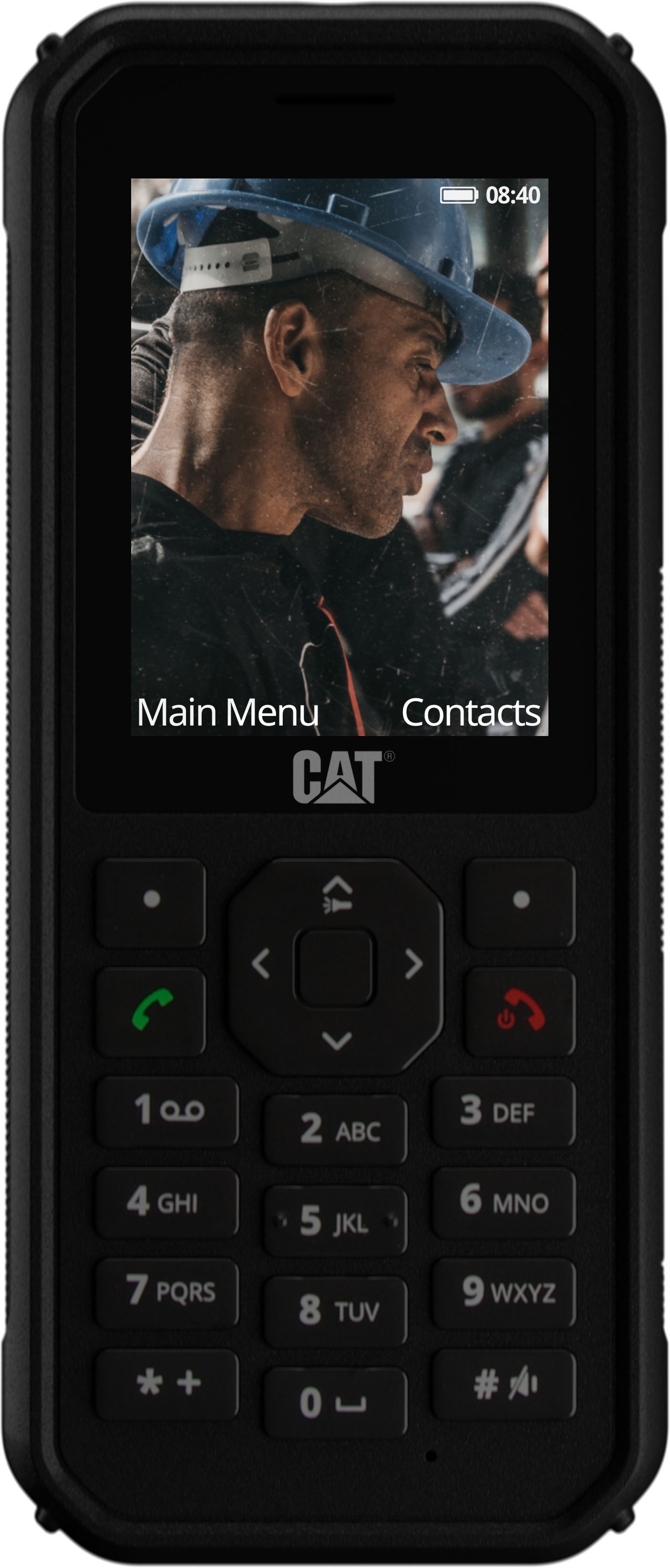 CAT Handy »CAT B40, Dual-Sim«, black, 6,1 cm/2,4 Zoll, 2 MP Kamera